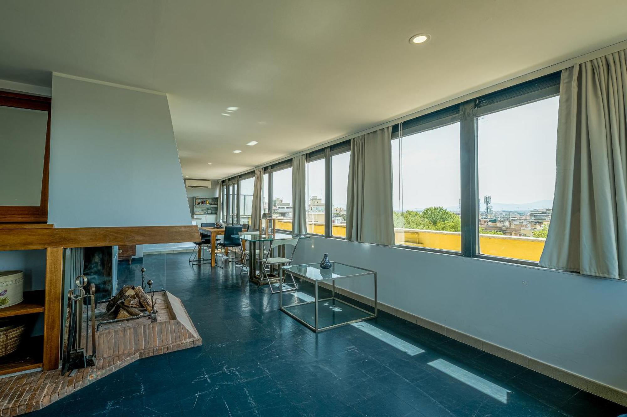 Appartamento Forlanini Loft Trastevere By Casa E Lode - Terrace Panoramic View, Air Conditioning, Wifi *