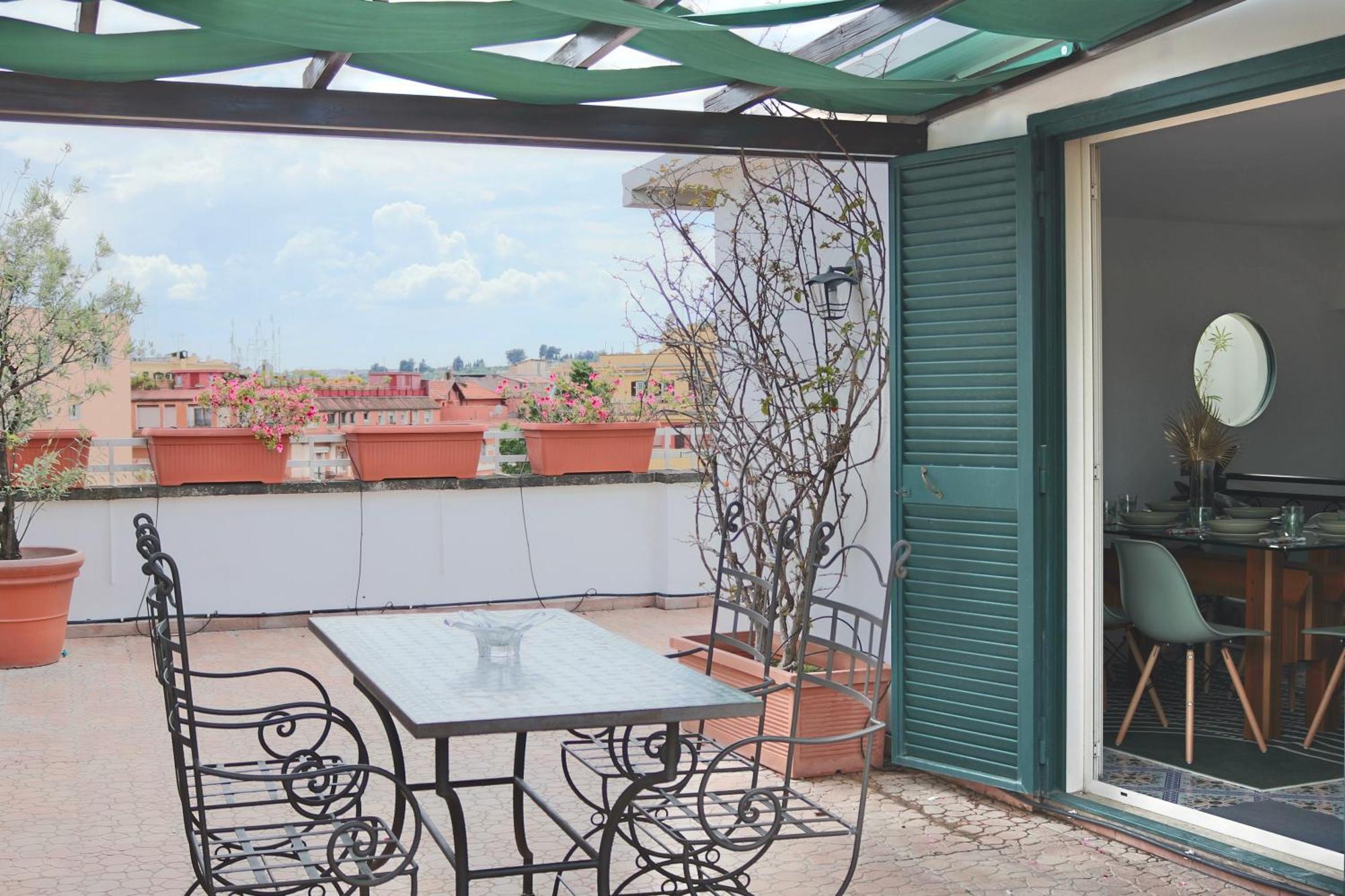 Penthouse In Centro A Appartamento Roma