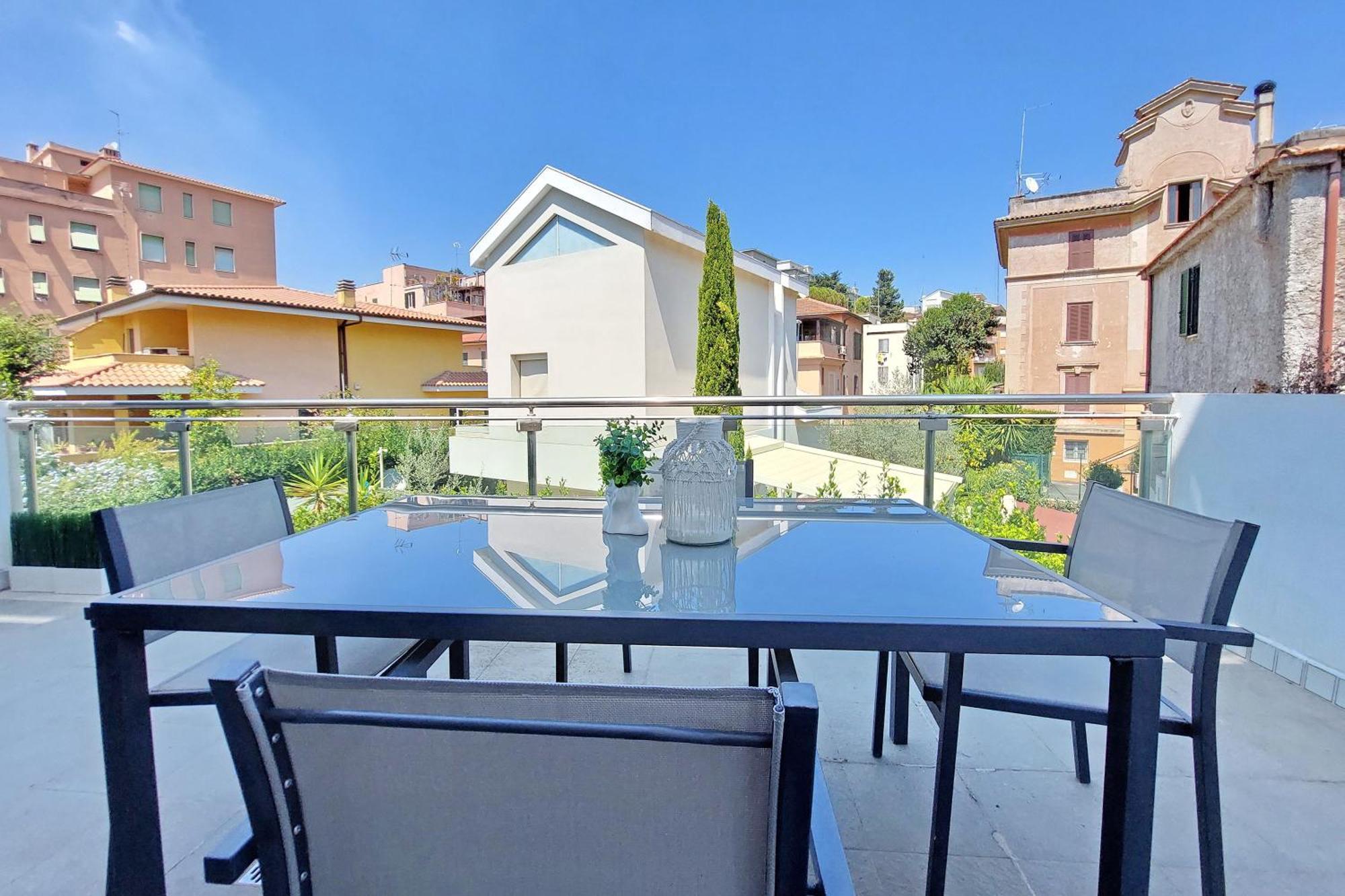 Terrace 2 Leilighet Roma