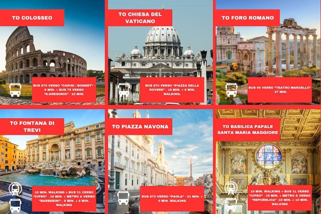 Apartment Monteverde-vaticano Esperienza Romana 1bdr *