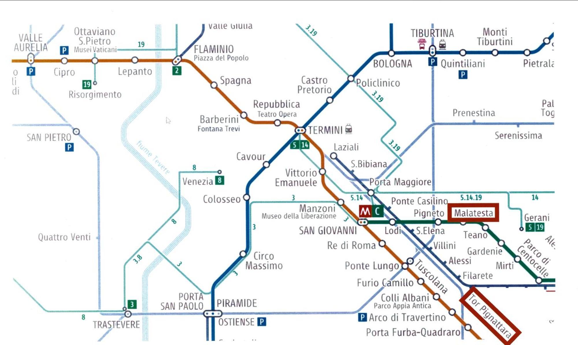 Semi-central Roma