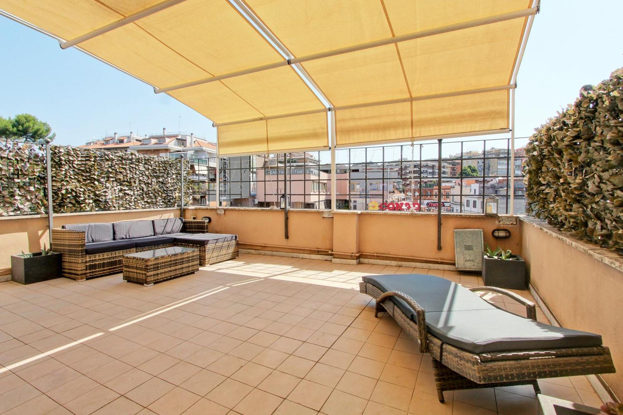 Ponte Milvio - Luxury Penthouse Apartamento Roma