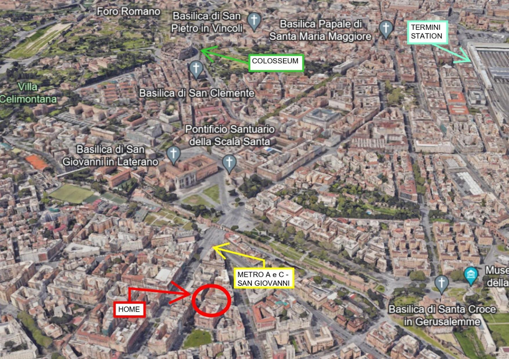 Sunrise House - San Giovanni Alloggio in famiglia Roma