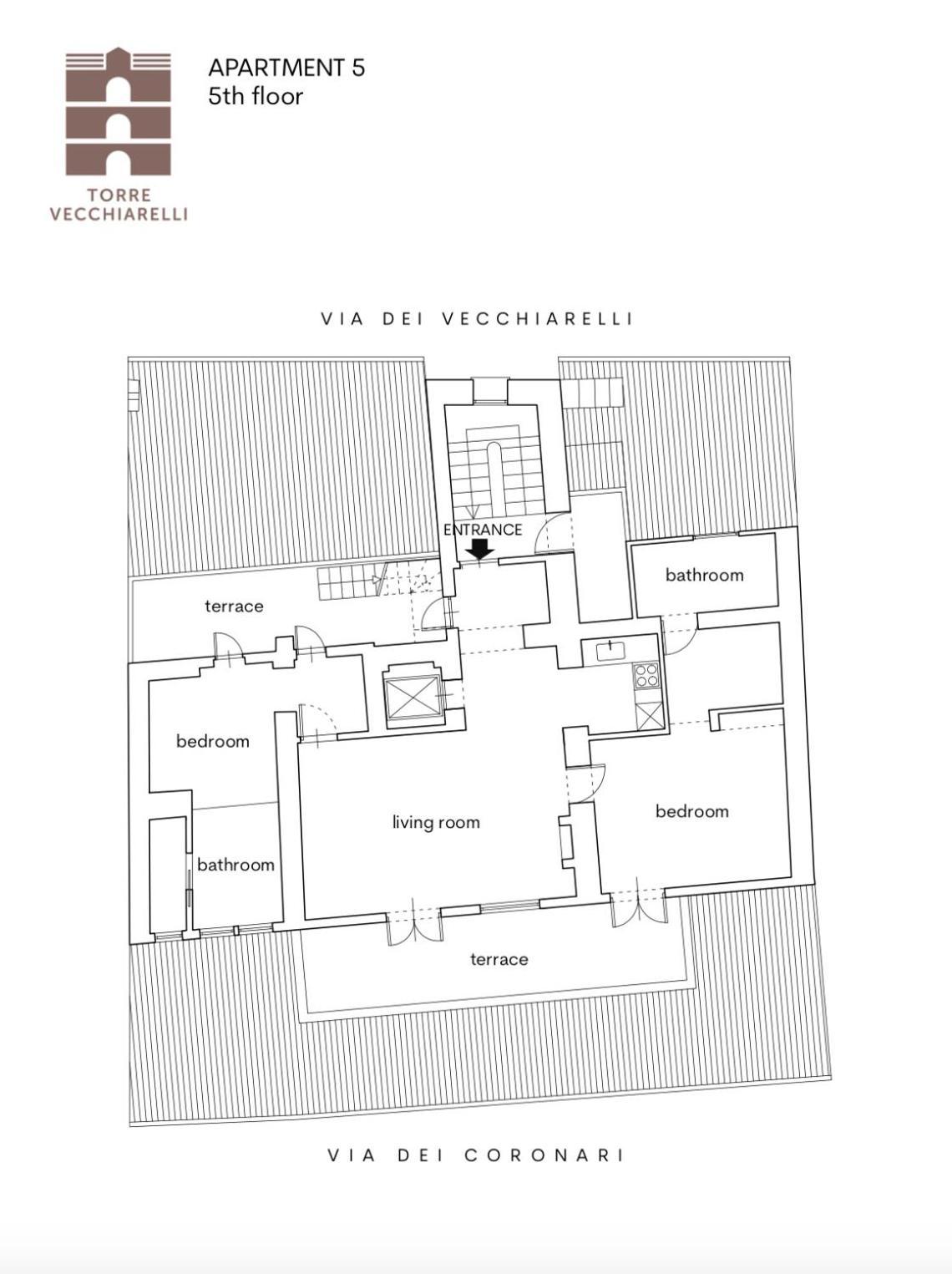 Residenza Torre Vecchiarelli - 5 Penthouse Appartamento *