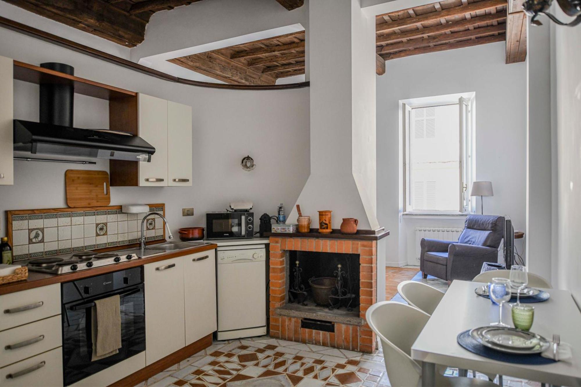 Storico Borgo Pio Leilighet *