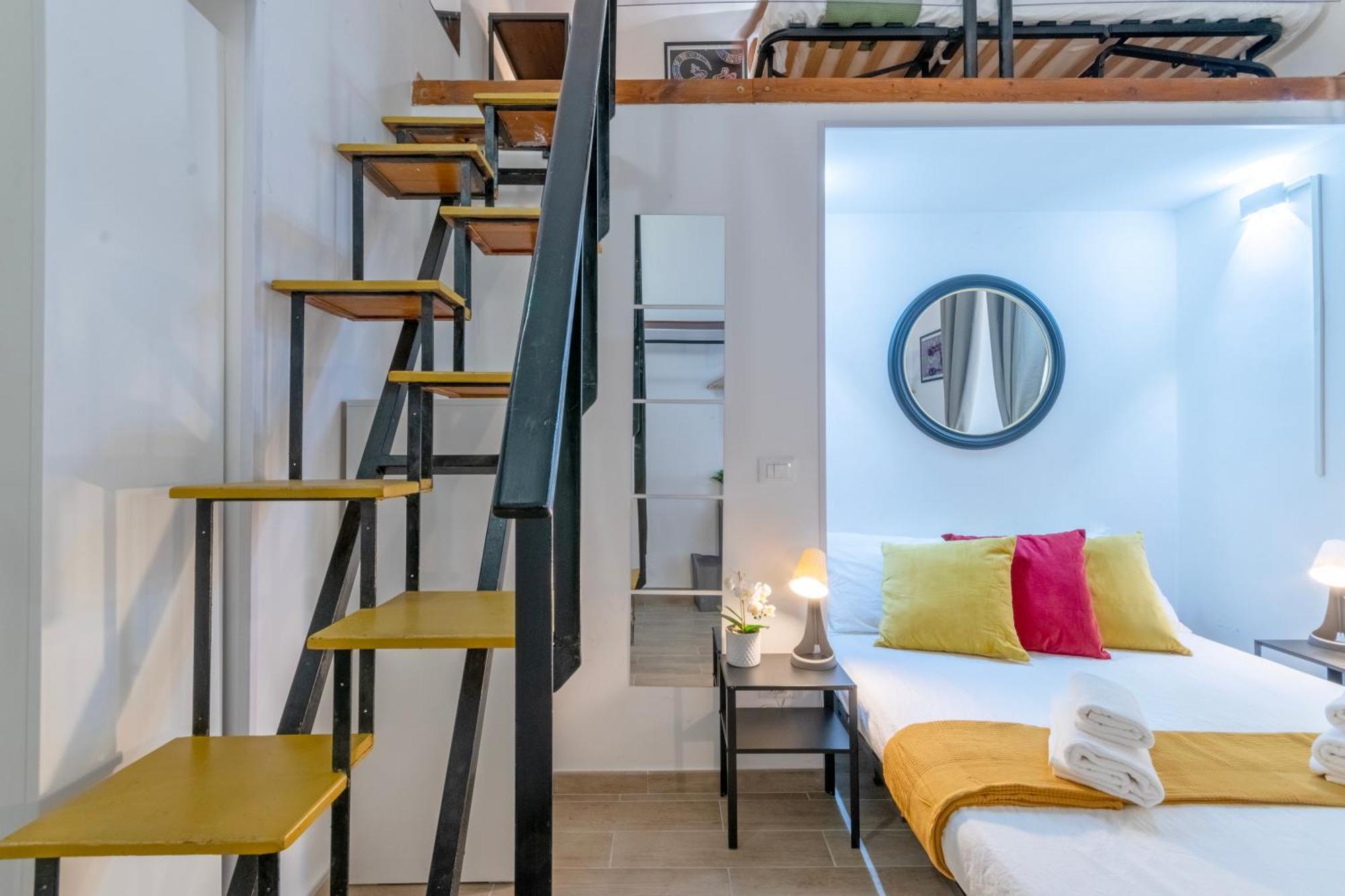Appartamento Marcantonio Colonna - Loft X5 Persone, Wi-fi, Aria Condizionata Nelle Camere, Parcheggio Privato, Metro A Lepanto 800mt Da Vaticano Roma