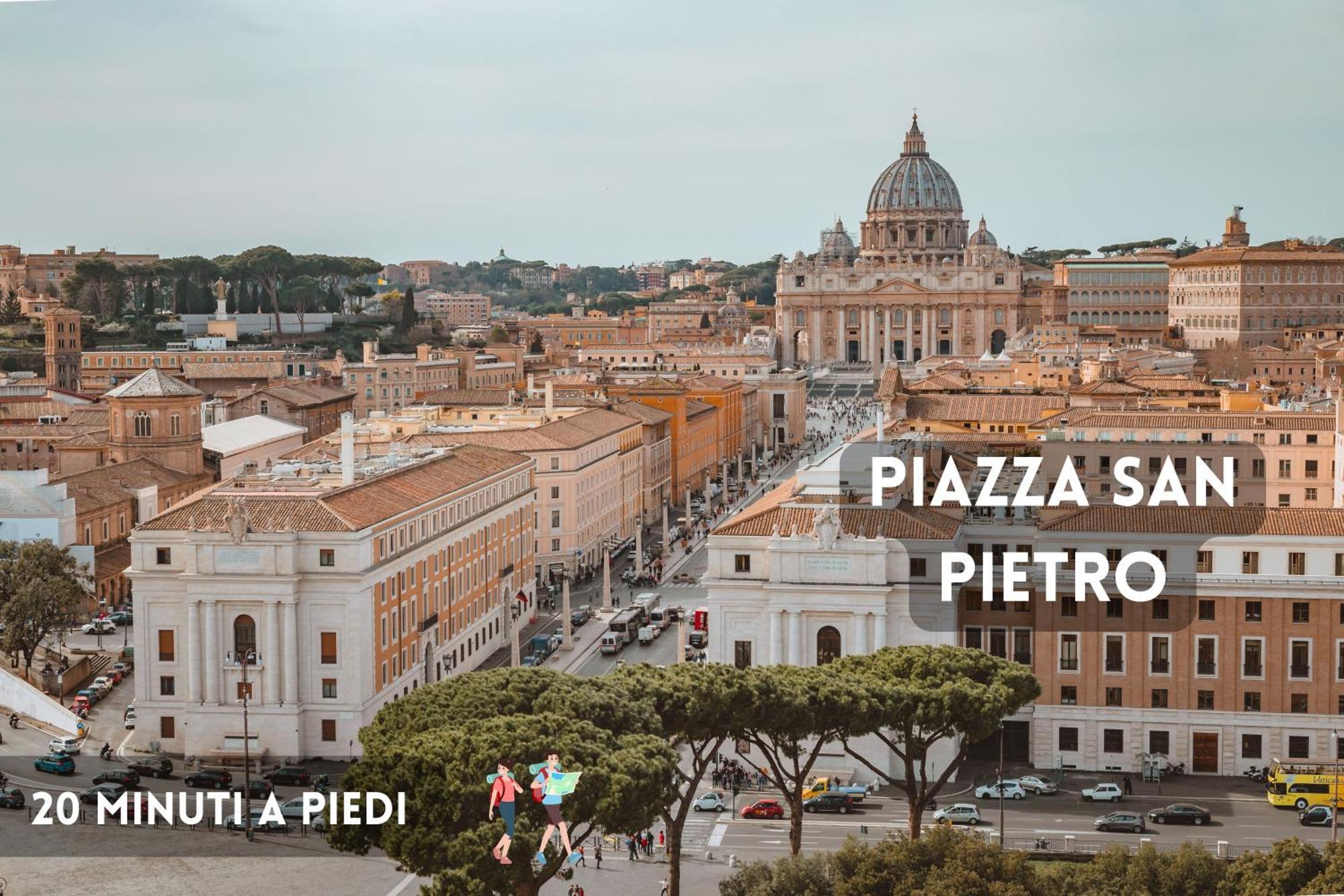 Appartamento Marcantonio Colonna - Loft X5 Persone, Wi-fi, Aria Condizionata Nelle Camere, Parcheggio Privato, Metro A Lepanto 800mt Da Vaticano *