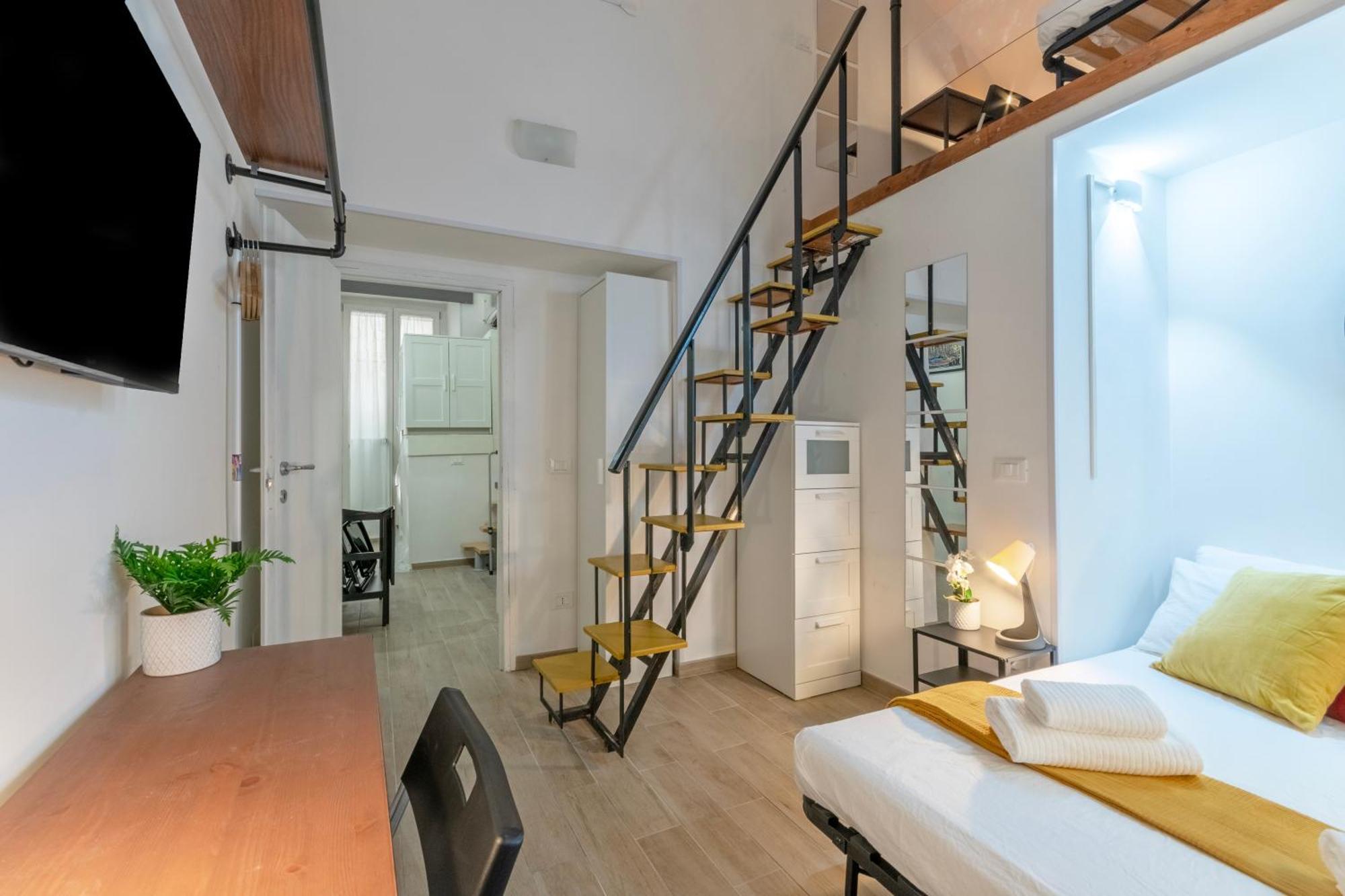 Marcantonio Colonna - Loft X5 Persone, Wi-fi, Aria Condizionata Nelle Camere, Parcheggio Privato, Metro A Lepanto 800mt Da Vaticano * Roma