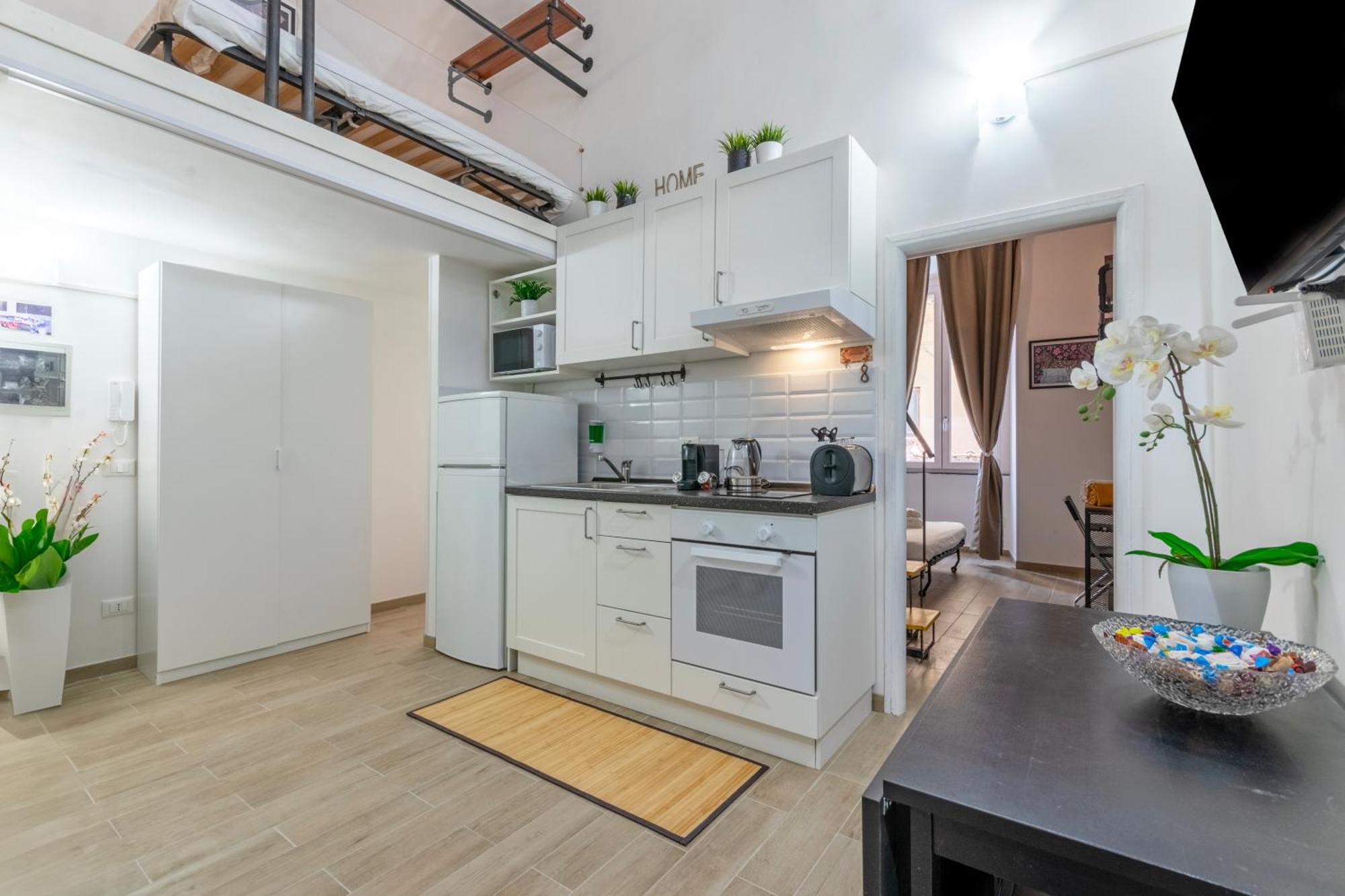 Appartamento Marcantonio Colonna - Loft X5 Persone, Wi-fi, Aria Condizionata Nelle Camere, Parcheggio Privato, Metro A Lepanto 800mt Da Vaticano *