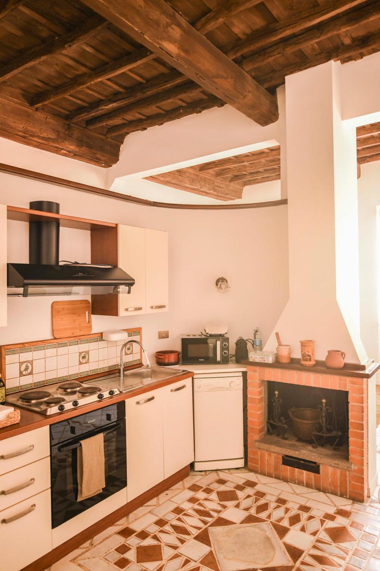 Storico Borgo Pio Leilighet Roma