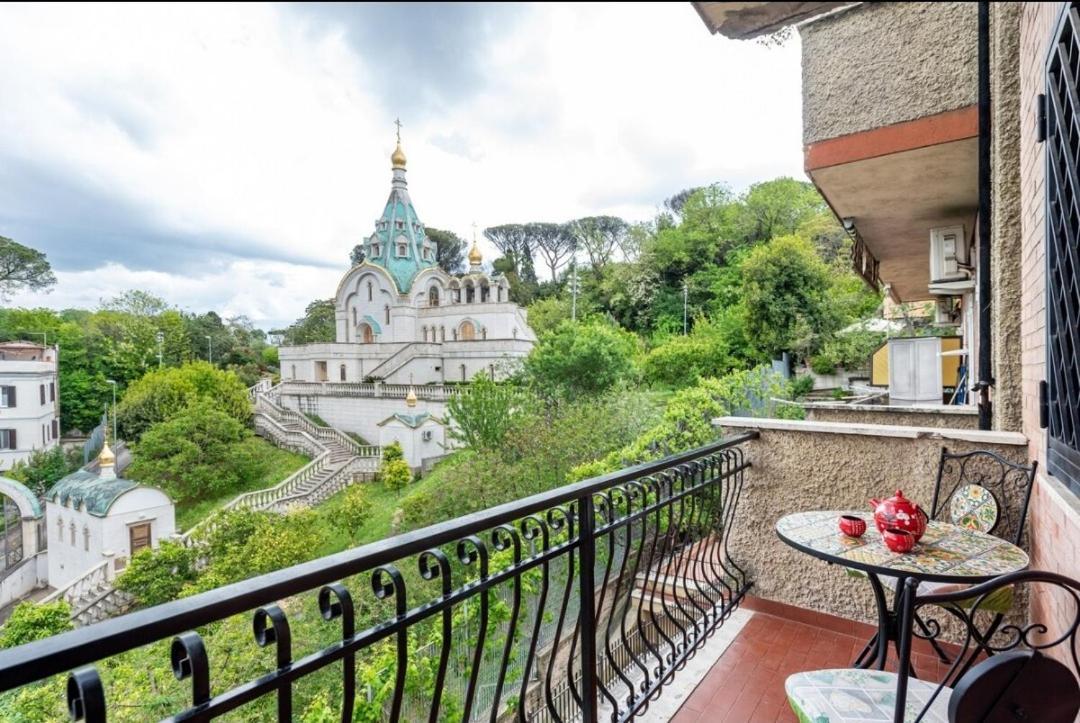 Apartamento Loft Shabby Chic Con Vista Vicino Al Vaticano *