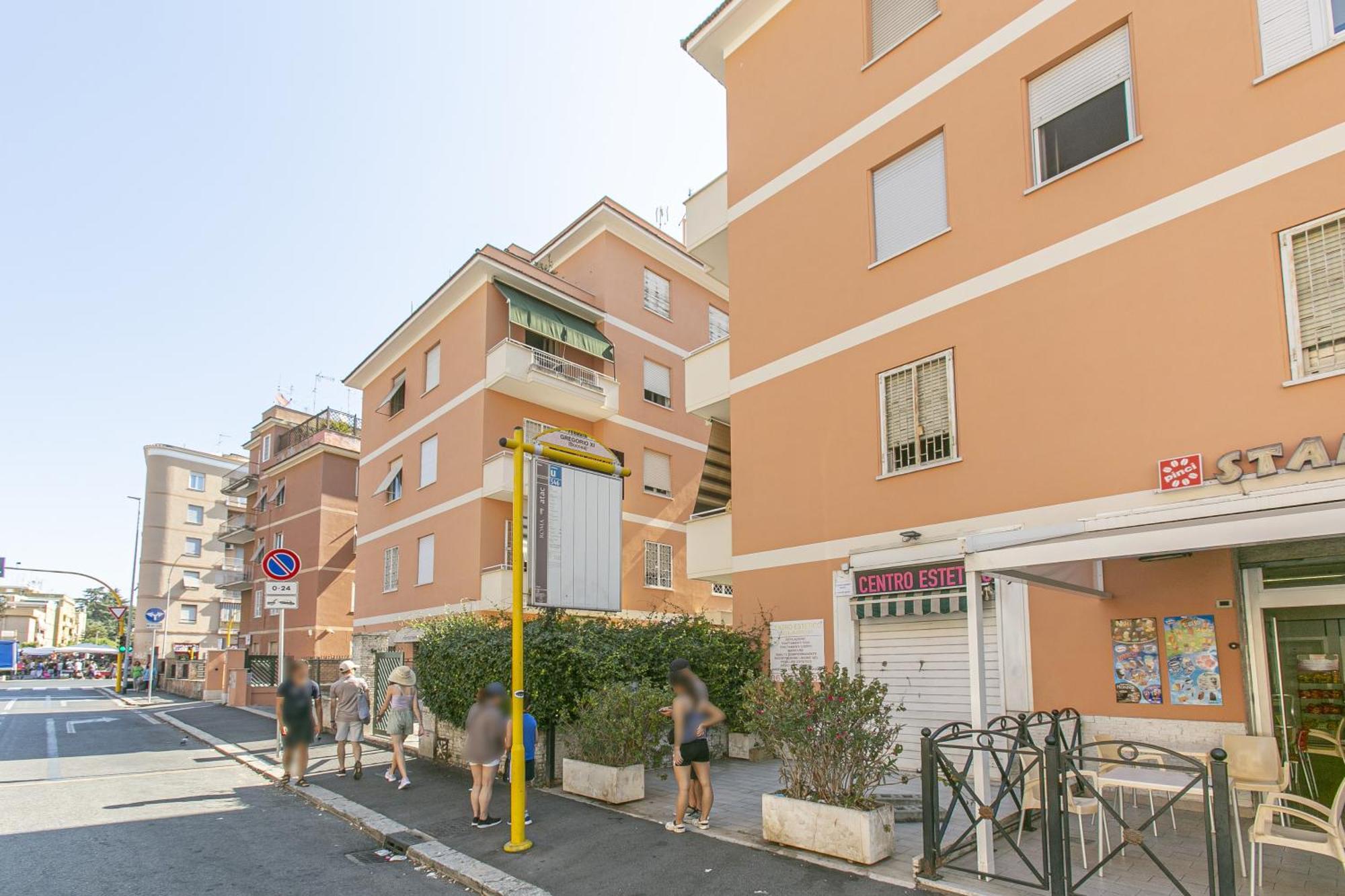Moderno Vicino La Metropolitana A Cornelia Apartamento