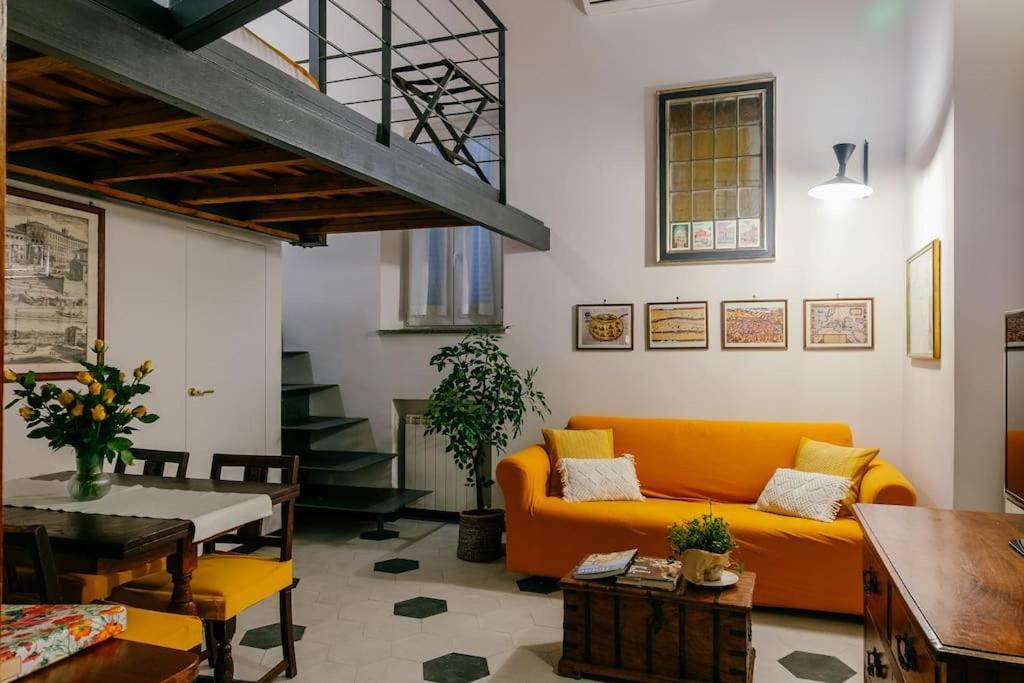Charming Restored Loft In The Heart Of Trastevere Appartamento Roma