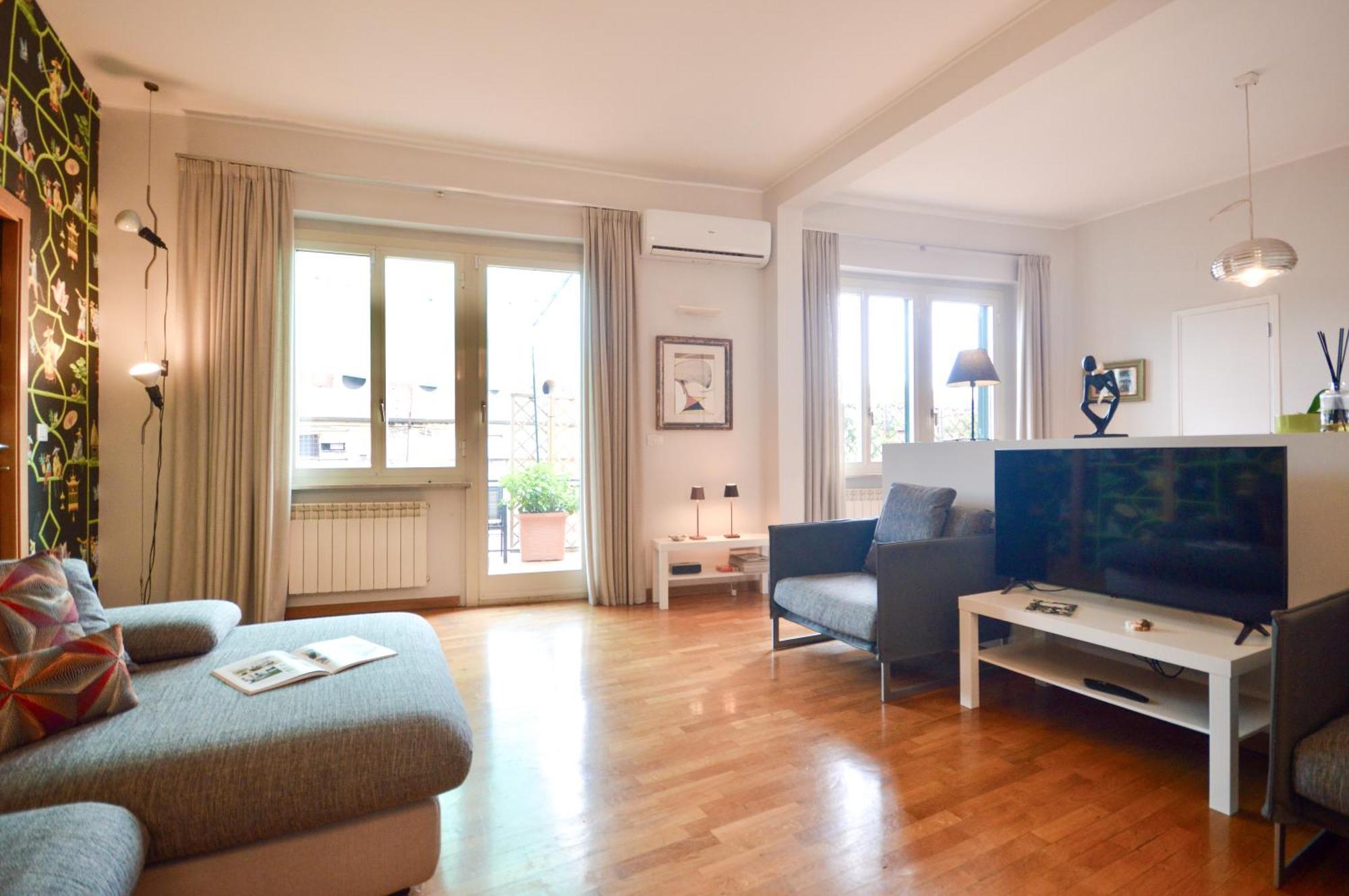 Splendido Attico A Apartment Rom