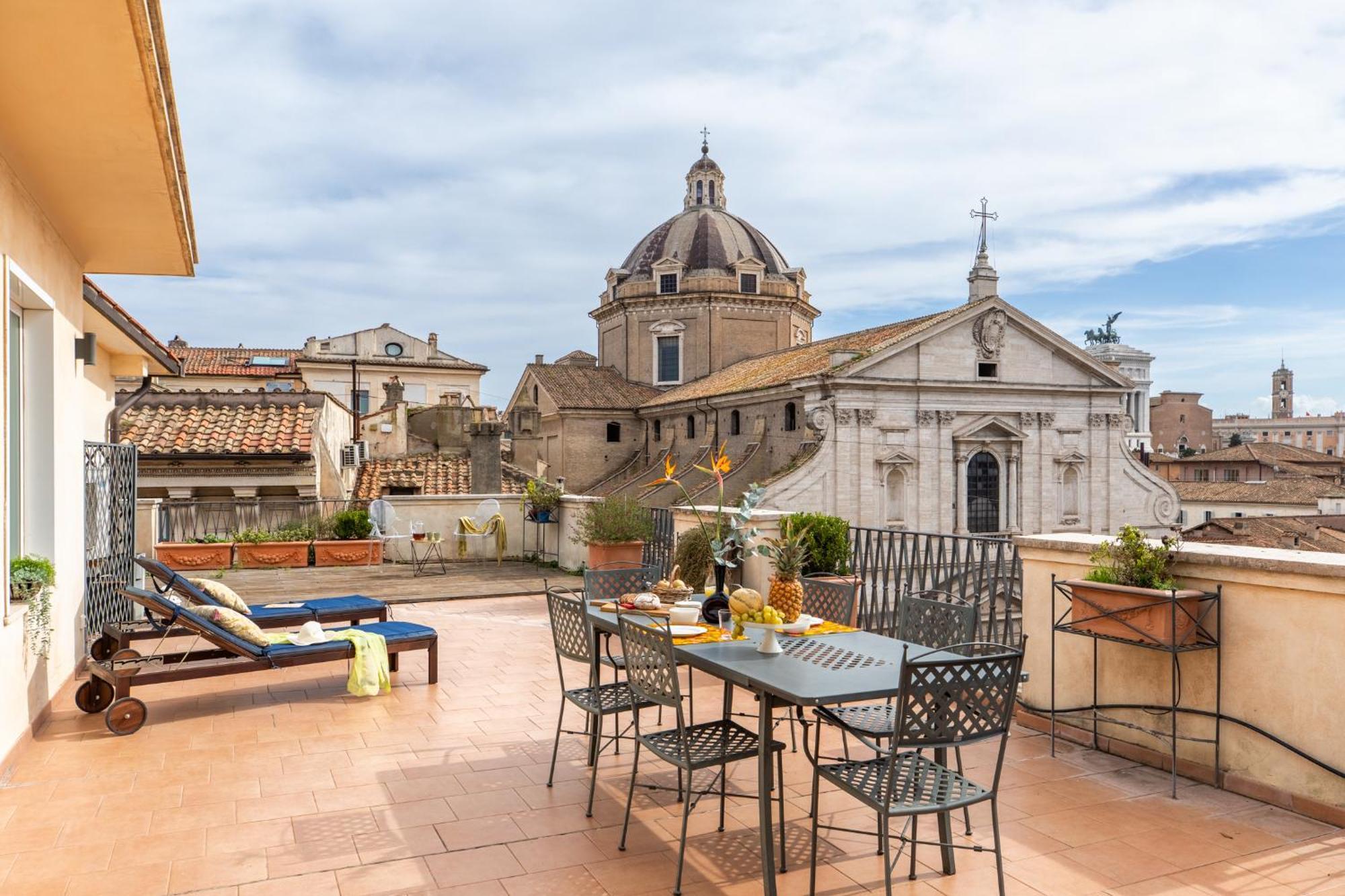 Penthouse Capitol Leilighet Roma