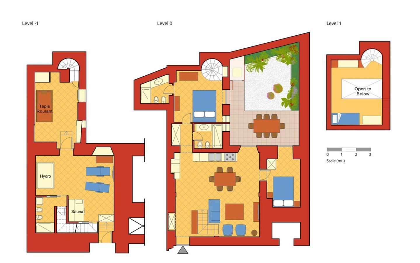 Romac Coronari With Gym, Sauna And Garden Apartment Rom