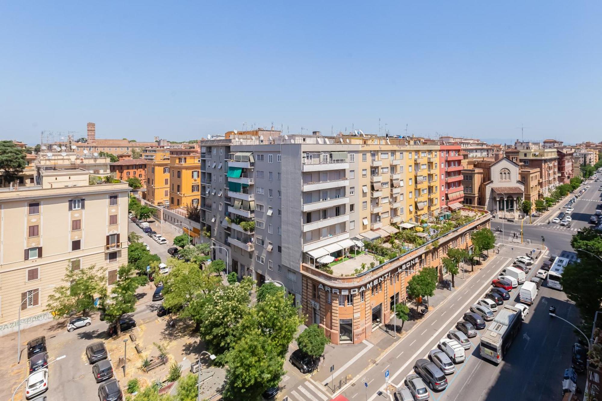 Appartamento San Giovanni Attico Luxury Vicino Metro A E C *