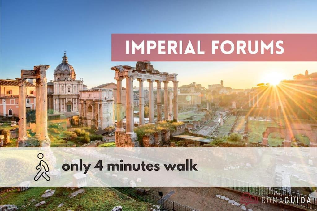 Appartamento Historic Domus -100 Mt From The Colosseum And 1 Min Metro *