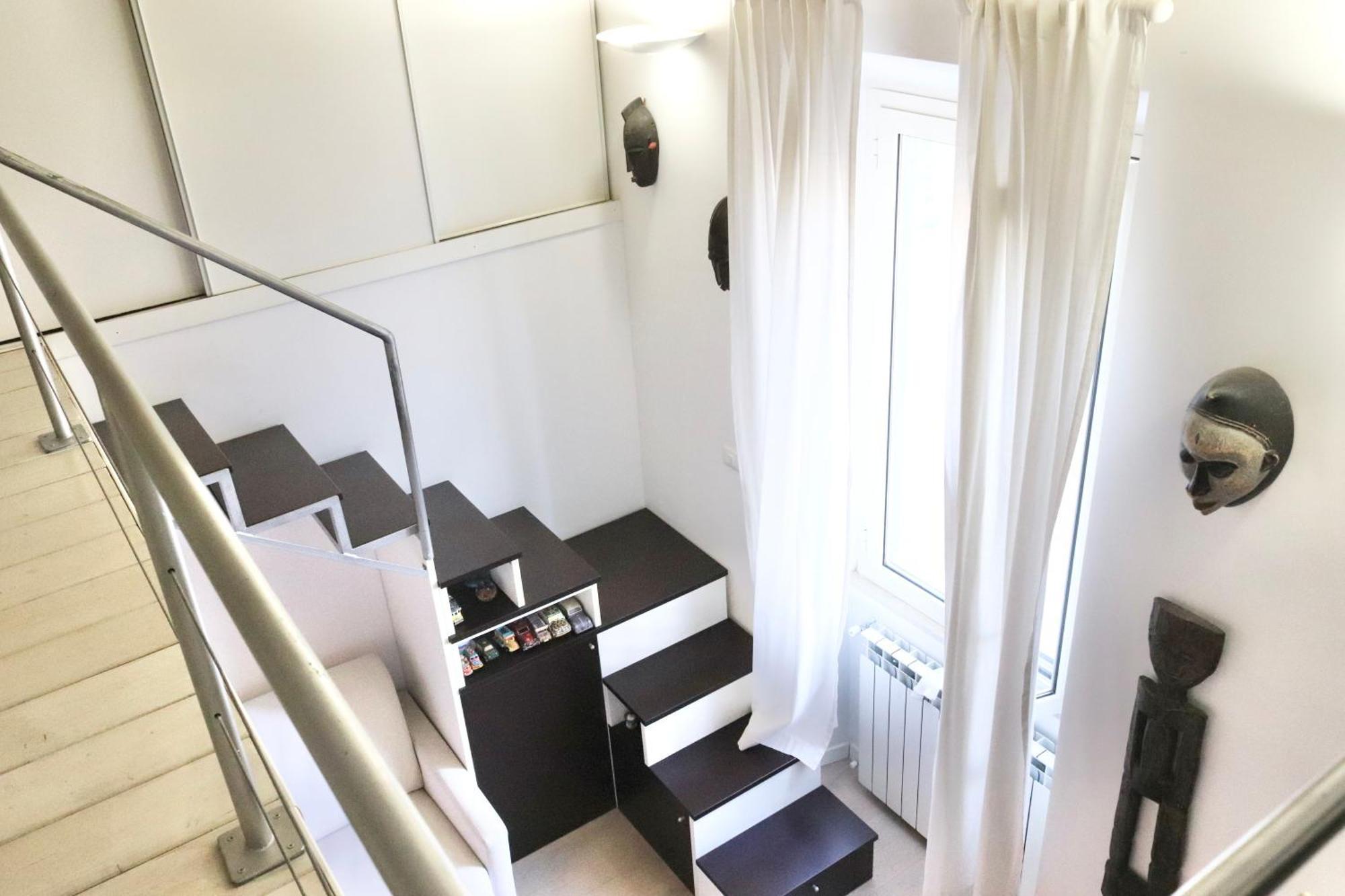 Stanza Con Bagno Privato In Camera In Loft * Roma