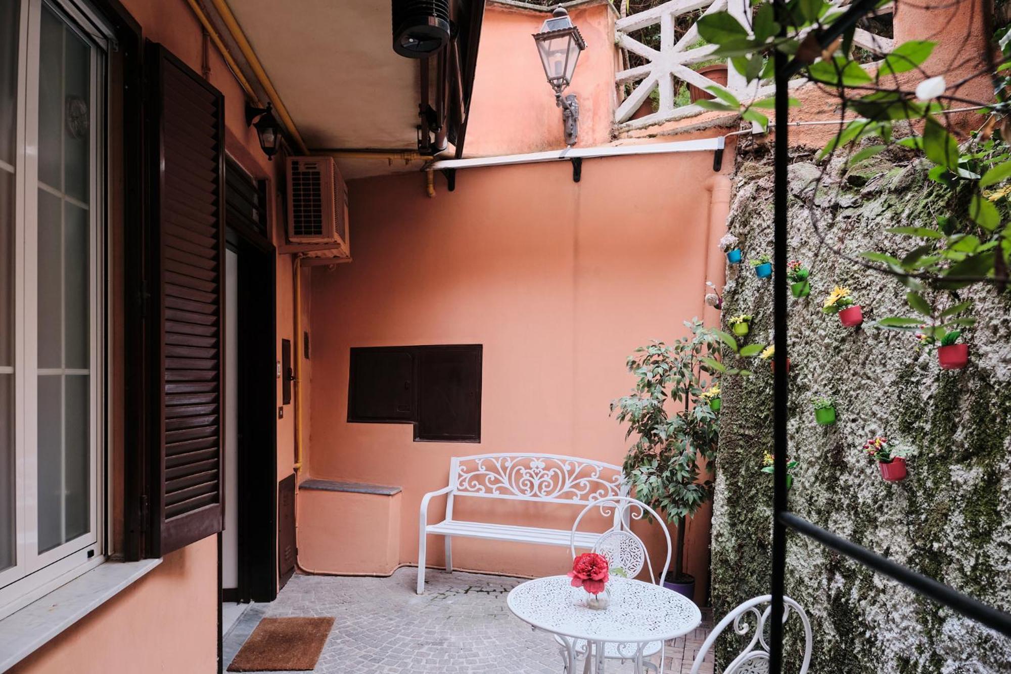 Apartamento Trastevere- Flat Con Giardino, Ac, Wi-fi & Netflix Roma