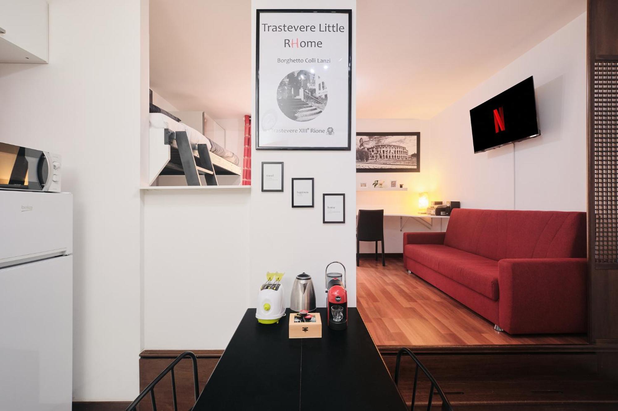 Trastevere- Flat Con Giardino, Ac, Wi-fi & Netflix Apartamento *