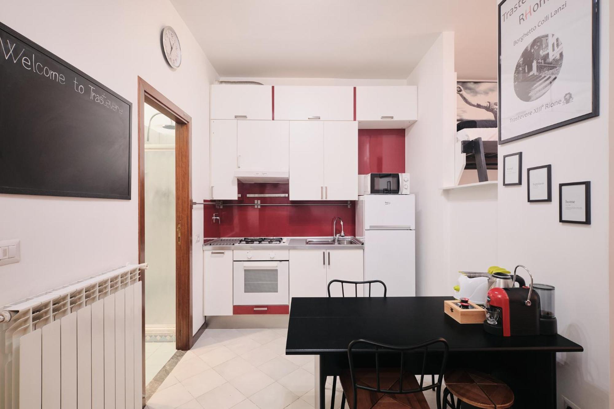 Apartamento Trastevere- Flat Con Giardino, Ac, Wi-fi & Netflix