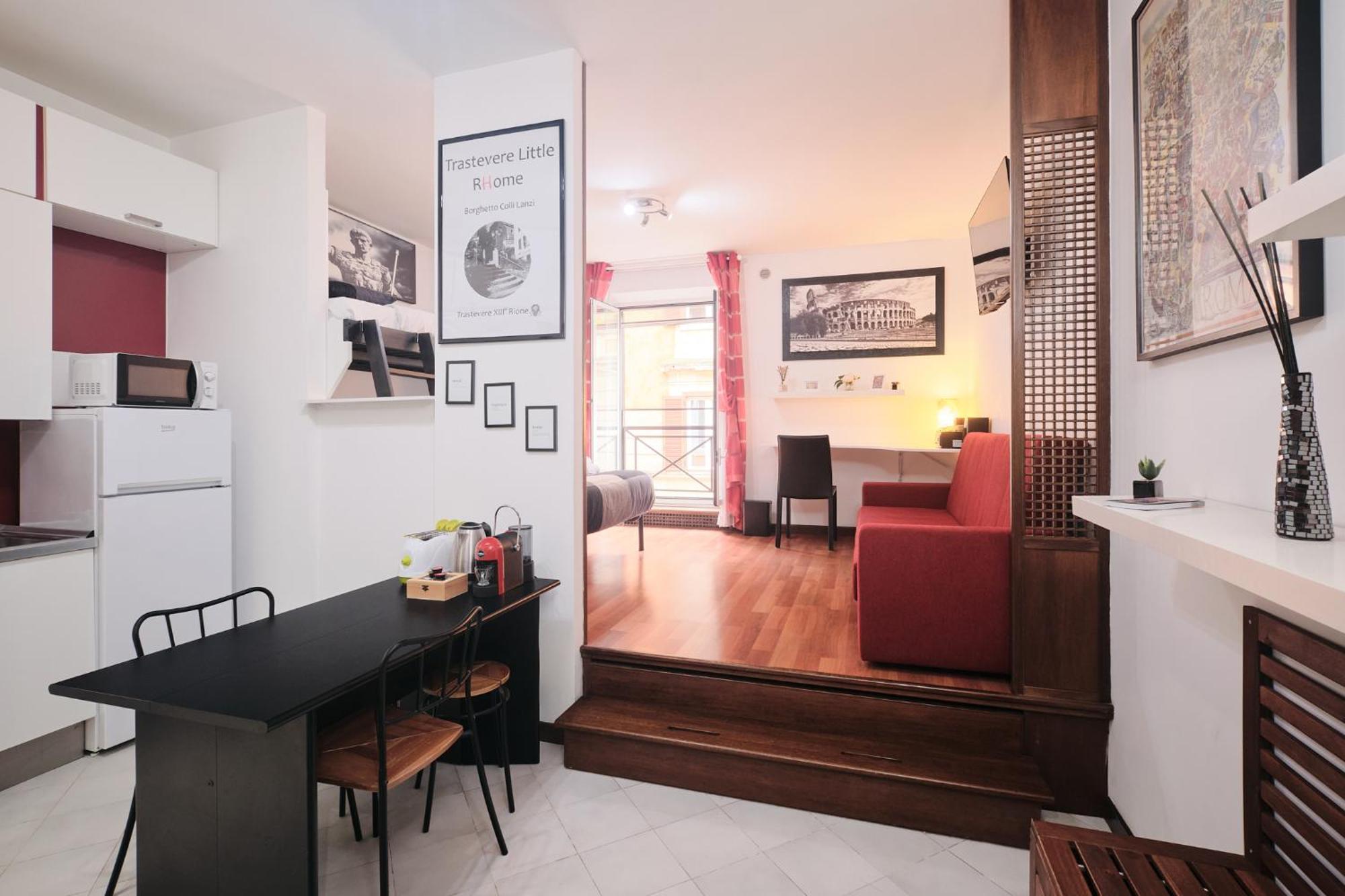 Trastevere- Flat Con Giardino, Ac, Wi-fi & Netflix * Roma