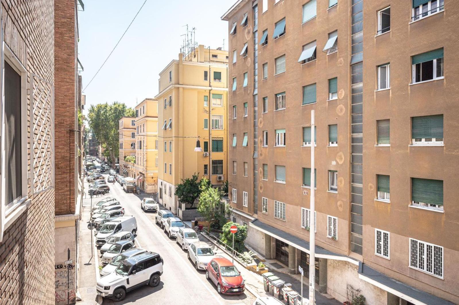 King Size Wifi Air Conditioning Tv50 10min Colosseo-trastevere Leilighet