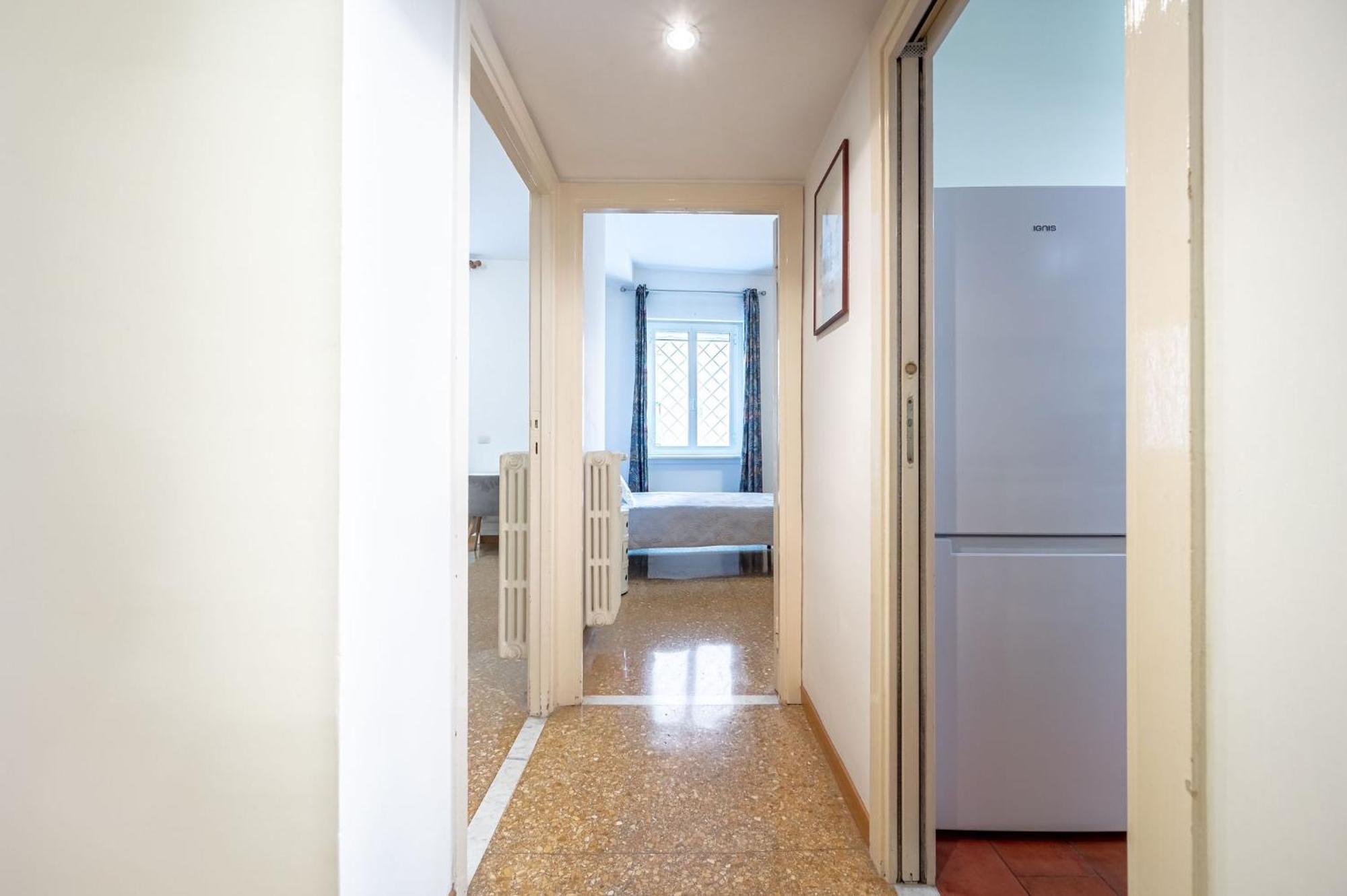 Leilighet King Size Wifi Air Conditioning Tv50 10min Colosseo-trastevere