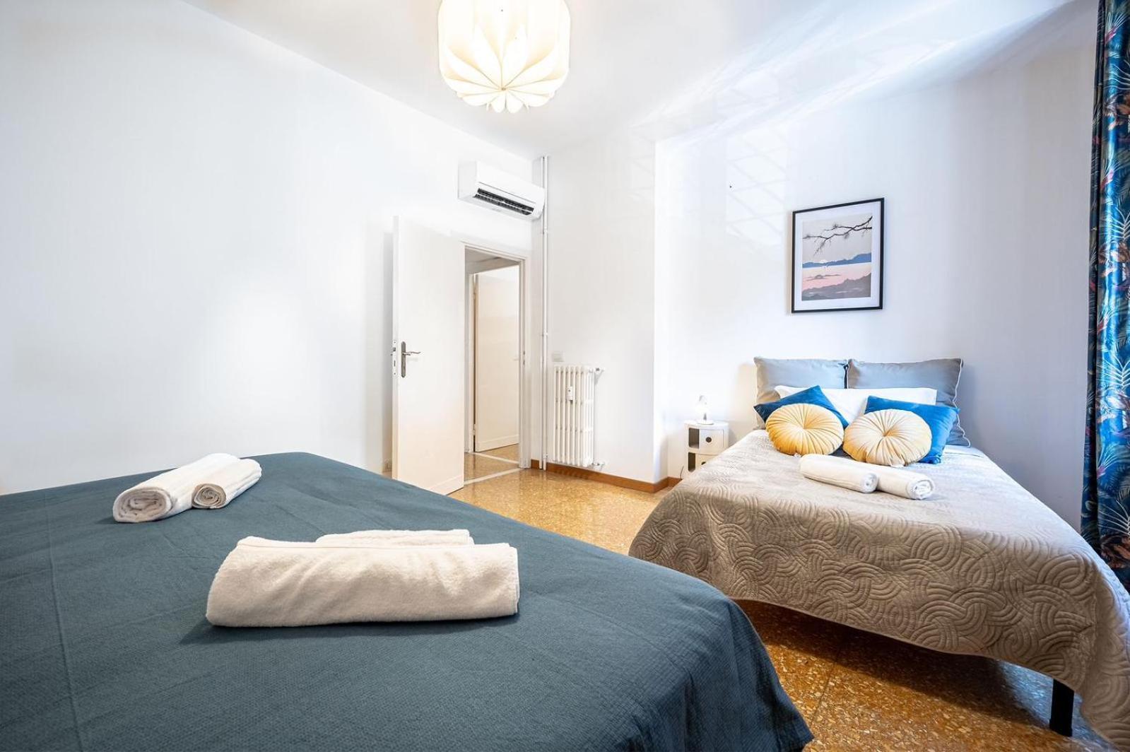 Leilighet King Size Wifi Air Conditioning Tv50 10min Colosseo-trastevere *