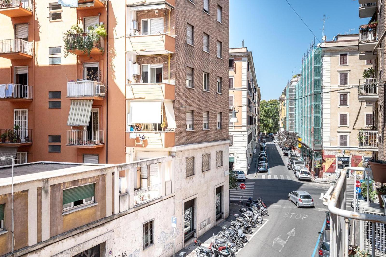 Leilighet King Size Wifi Air Conditioning Tv50 10min Colosseo-trastevere
