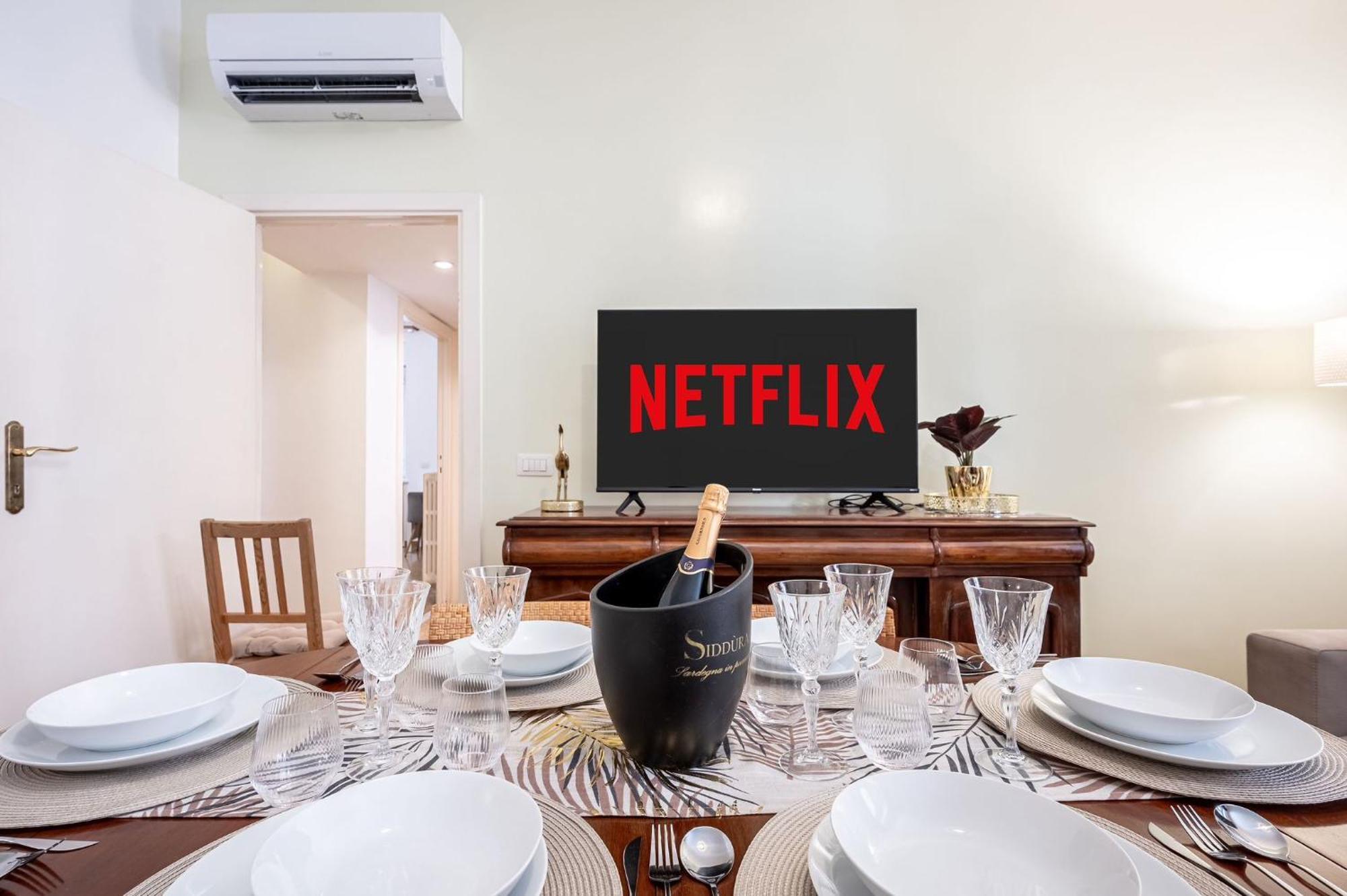 King Size Wifi Air Conditioning Tv50 10min Colosseo-trastevere
