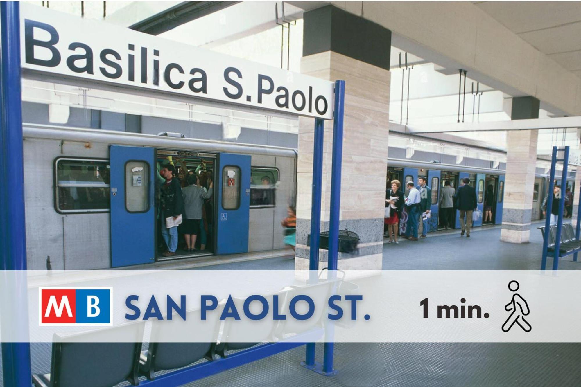 San Paolo Metro Station * Roma