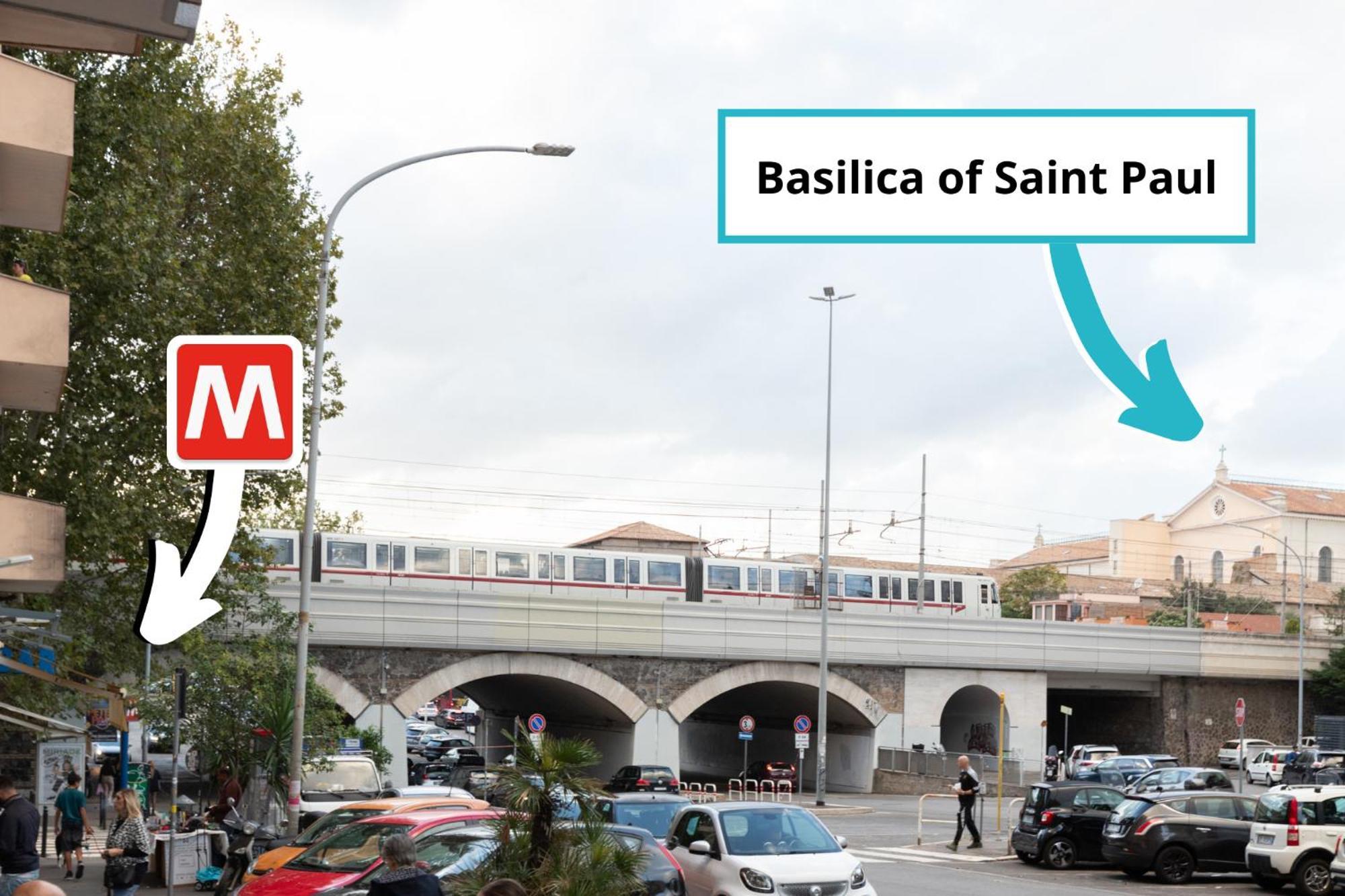 San Paolo Metro Station * Roma