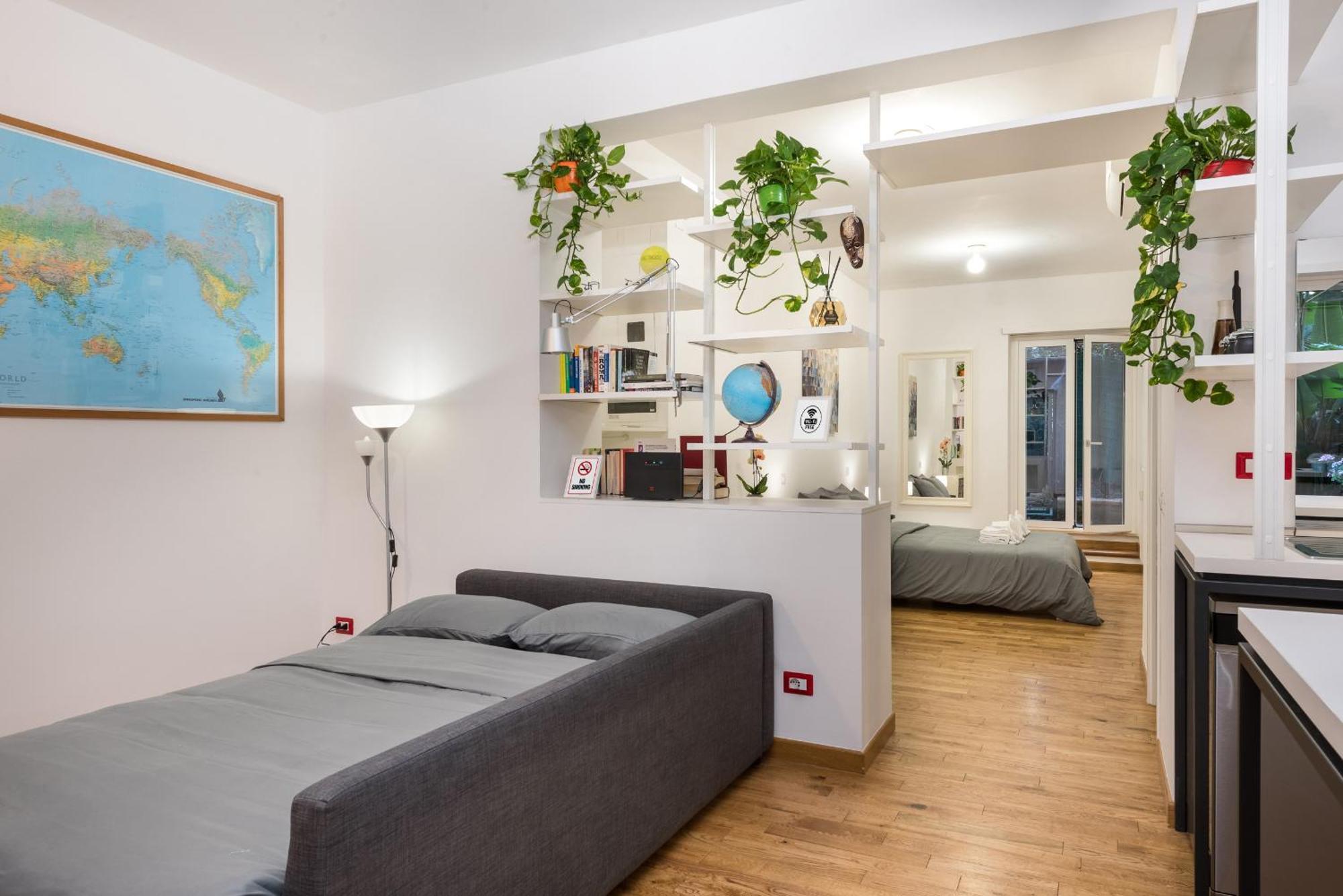 Appartamento Vaticano 15 Min - Flat Con Giardino, Wi-fi & Netflix