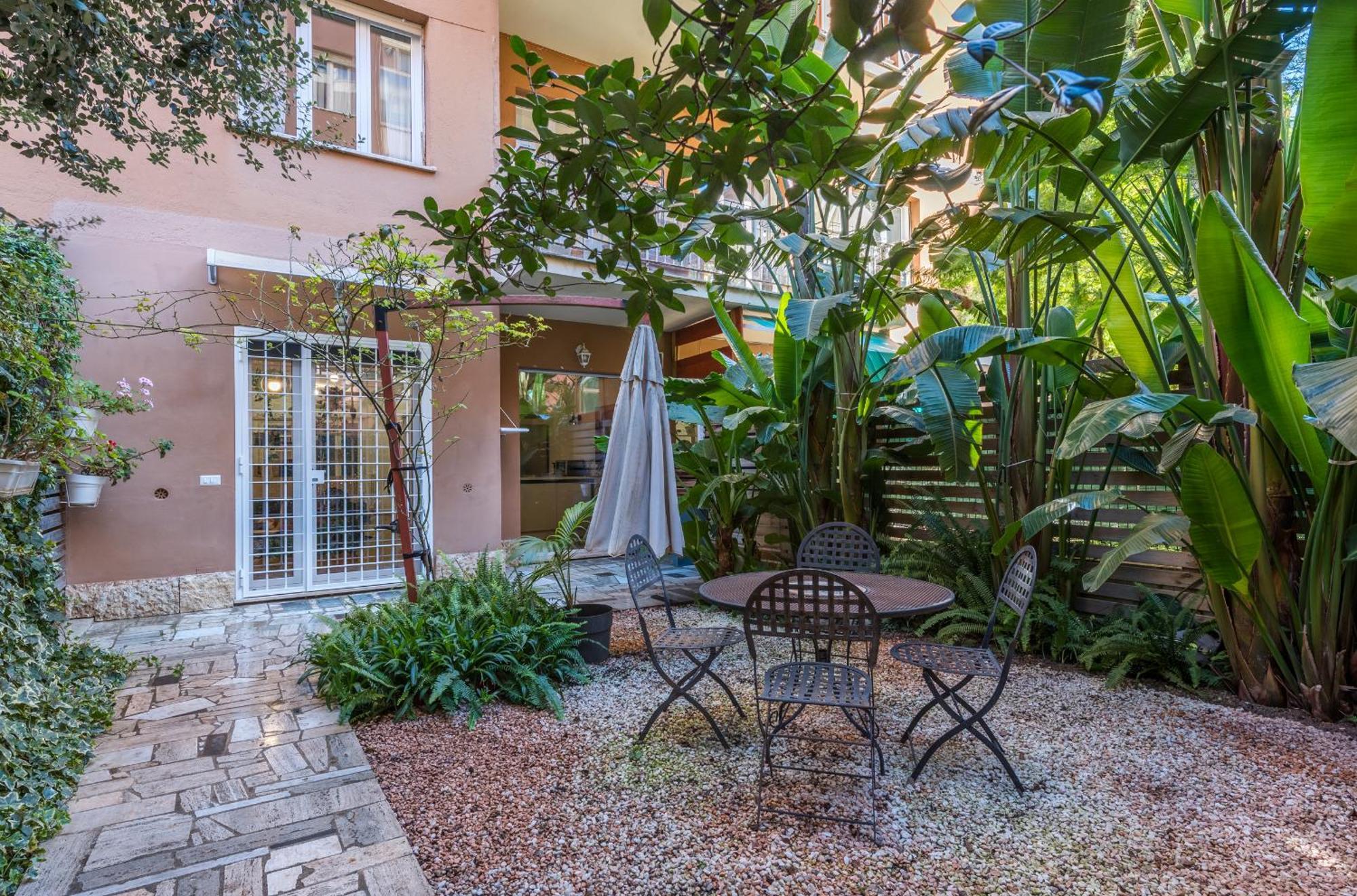 Vaticano 15 Min - Flat Con Giardino, Wi-fi & Netflix Appartamento *