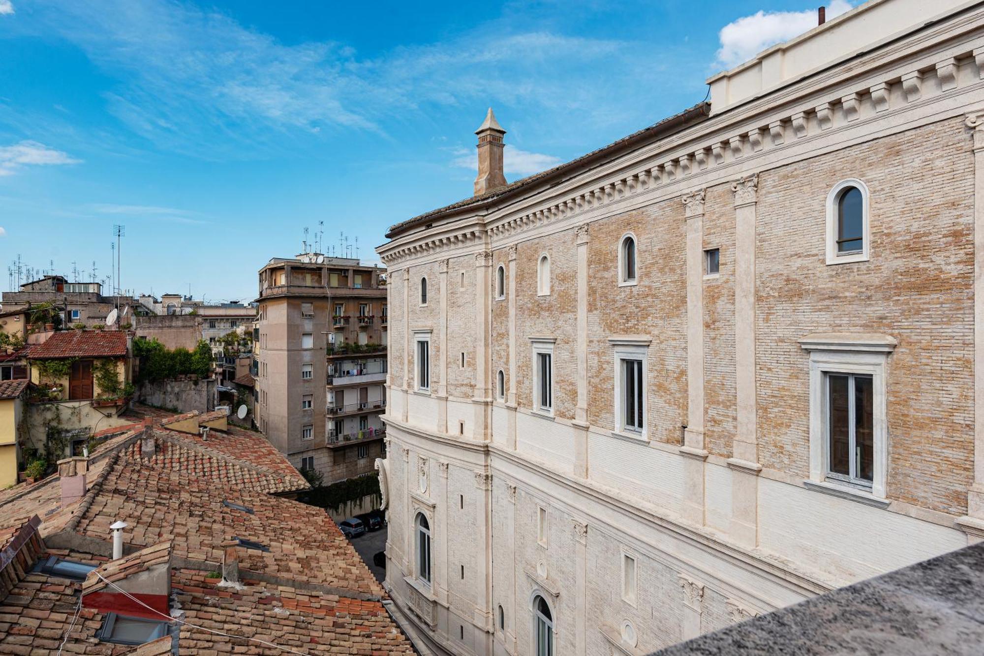 With Terrace In Via Del Pellegrino - Fromhometorome Appartamento Roma