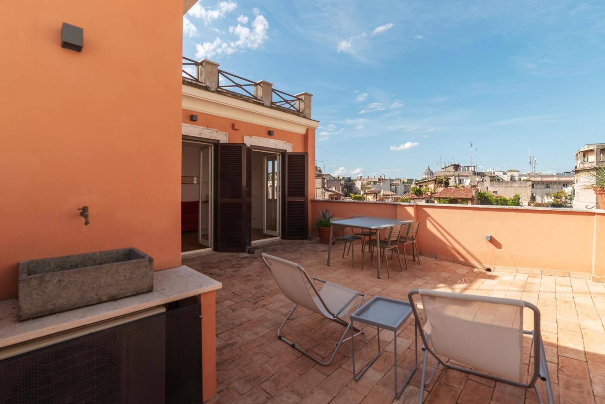 With Terrace In Via Del Pellegrino - Fromhometorome *