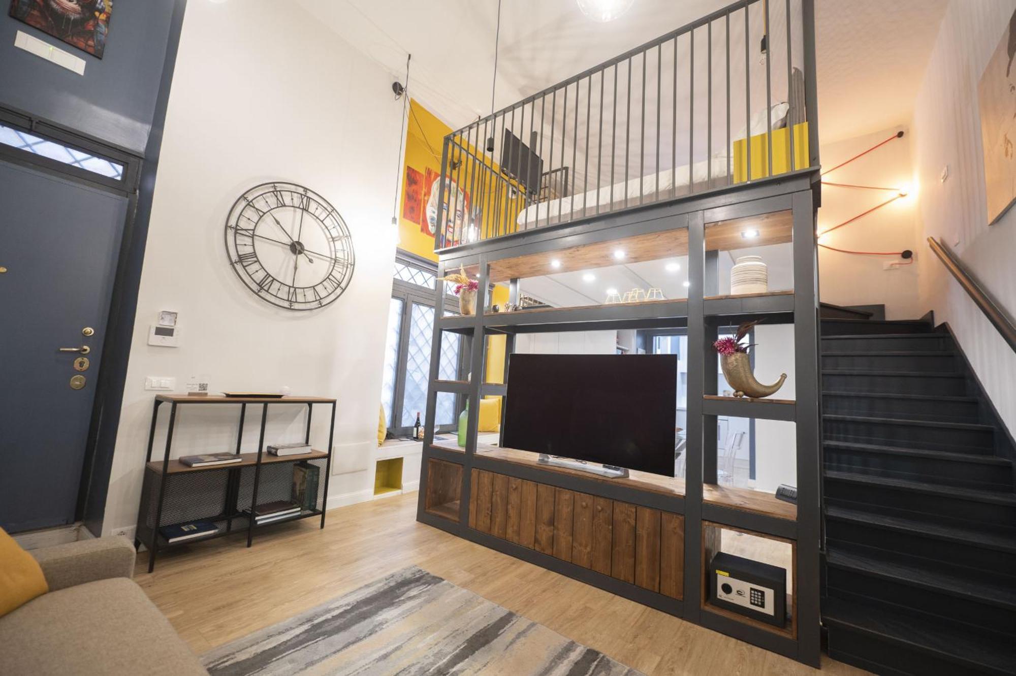 Appartamento Design And Colorful Loft Near Pamphili *