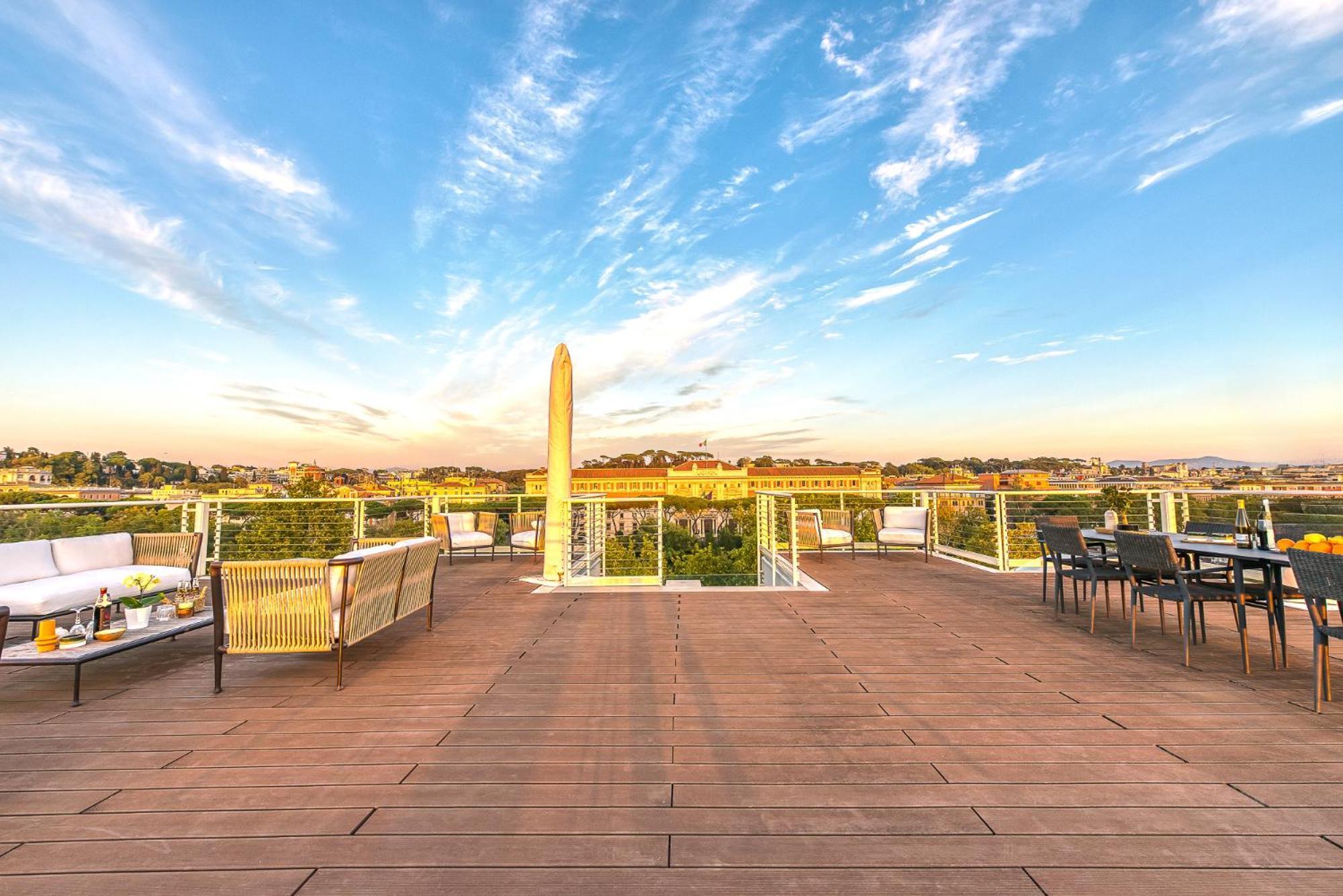 Skylife Tiber Luxury Penthouse Appartamento *