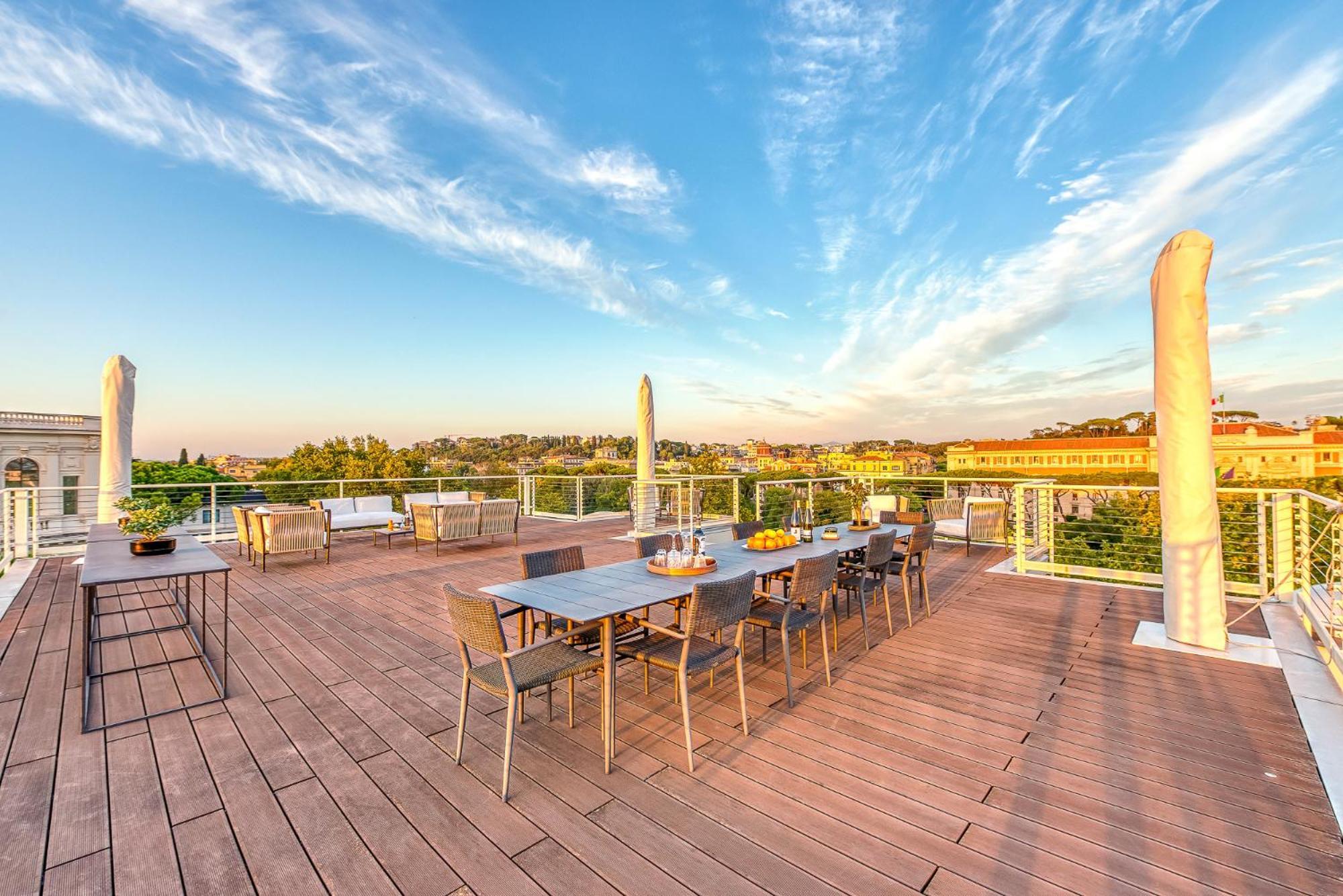 Skylife Tiber Luxury Penthouse Appartamento *