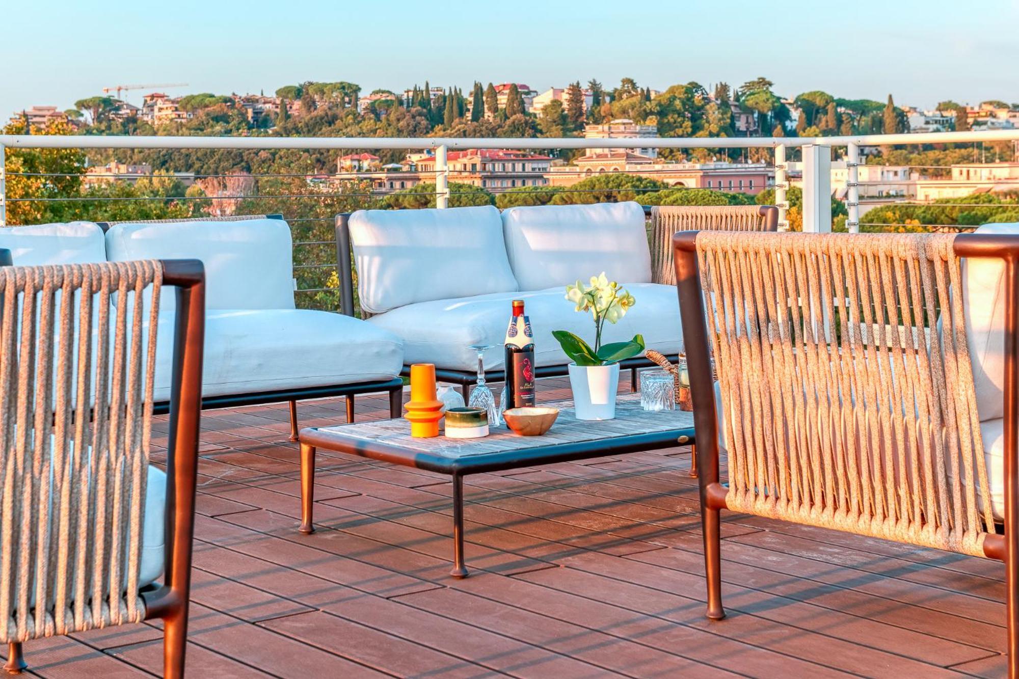 Skylife Tiber Luxury Penthouse Appartamento