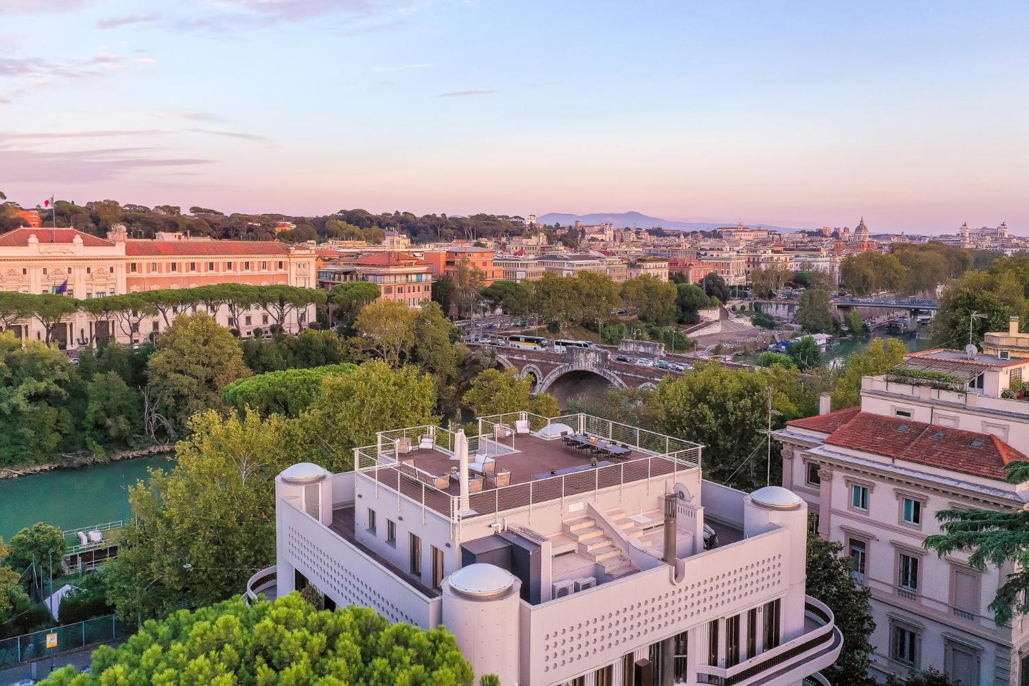 Skylife Tiber Luxury Penthouse Appartamento *