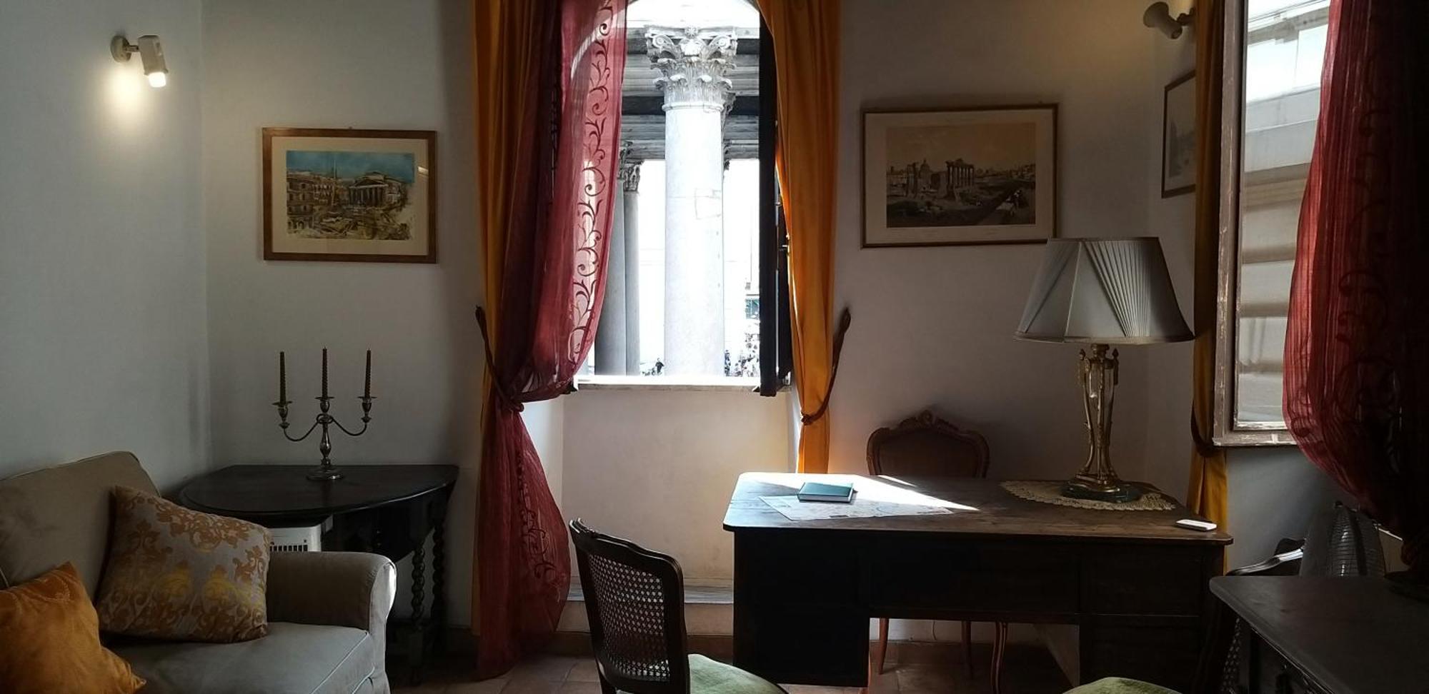 L'antica Dimora Con Splendida Vista Sul Pantheon Roma