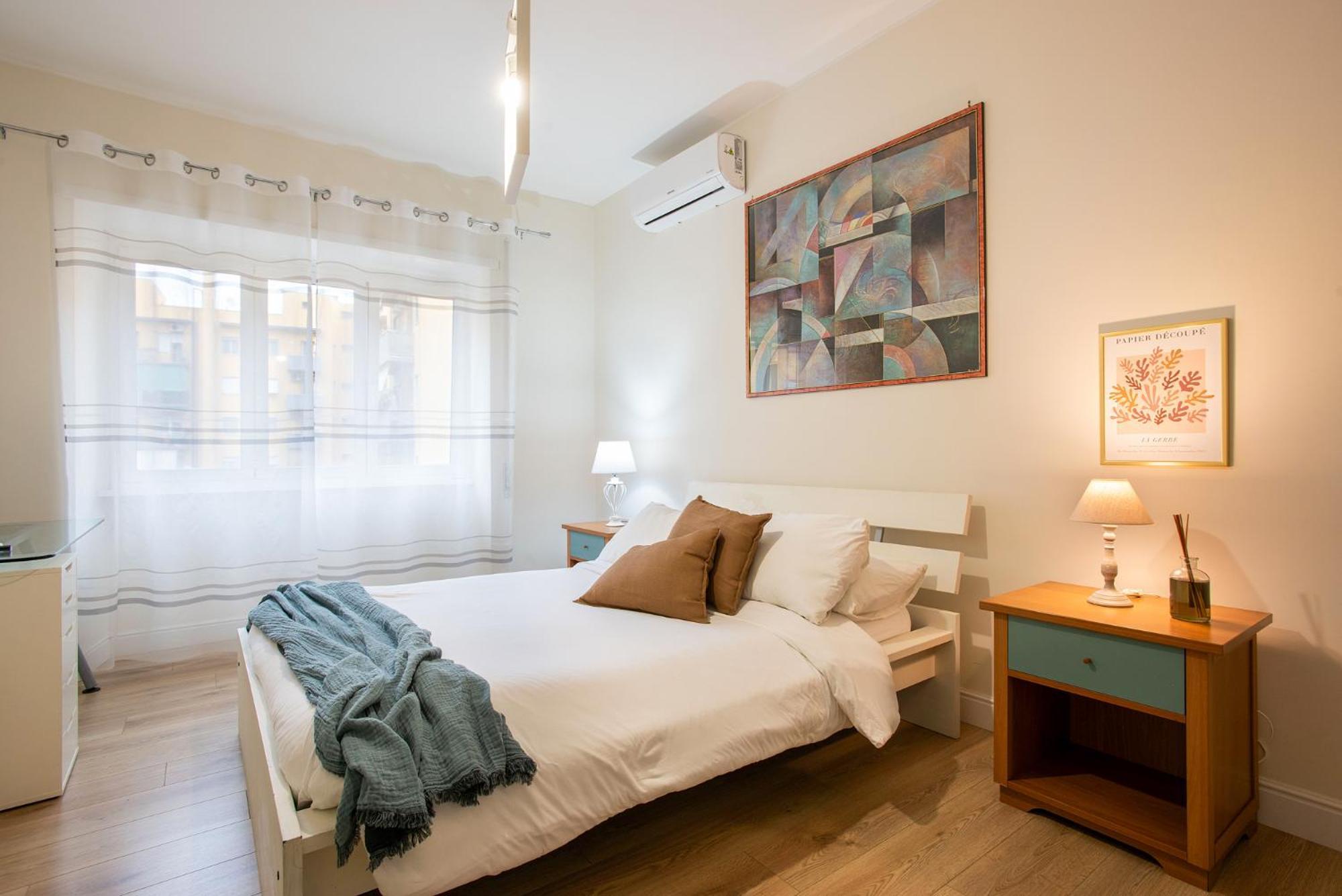 Moderno Tuscolana 2 Bdr And Living Metro A Apartamento *