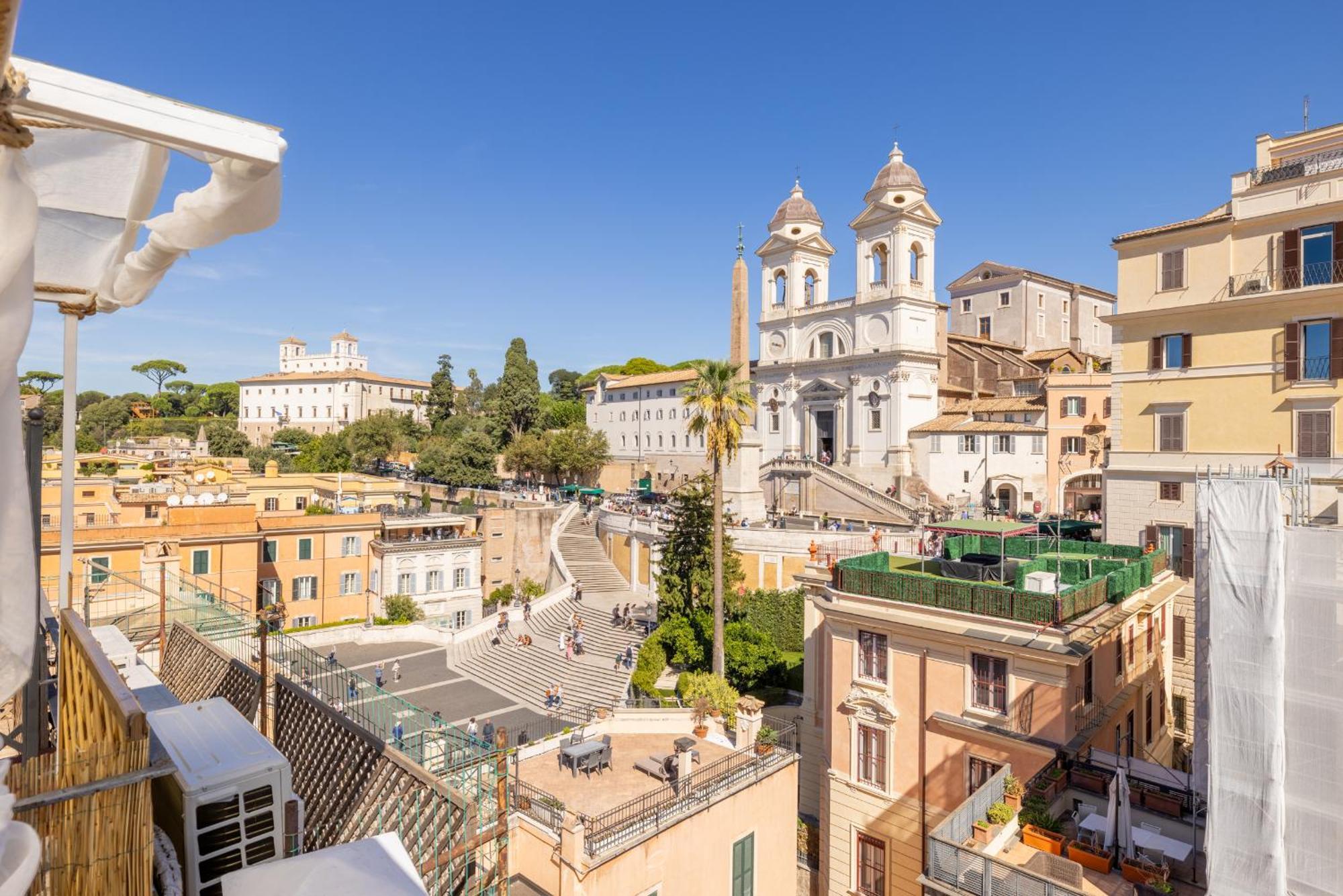 Leilighet Spagna - Terrazza Su Piazza Di Spagna *
