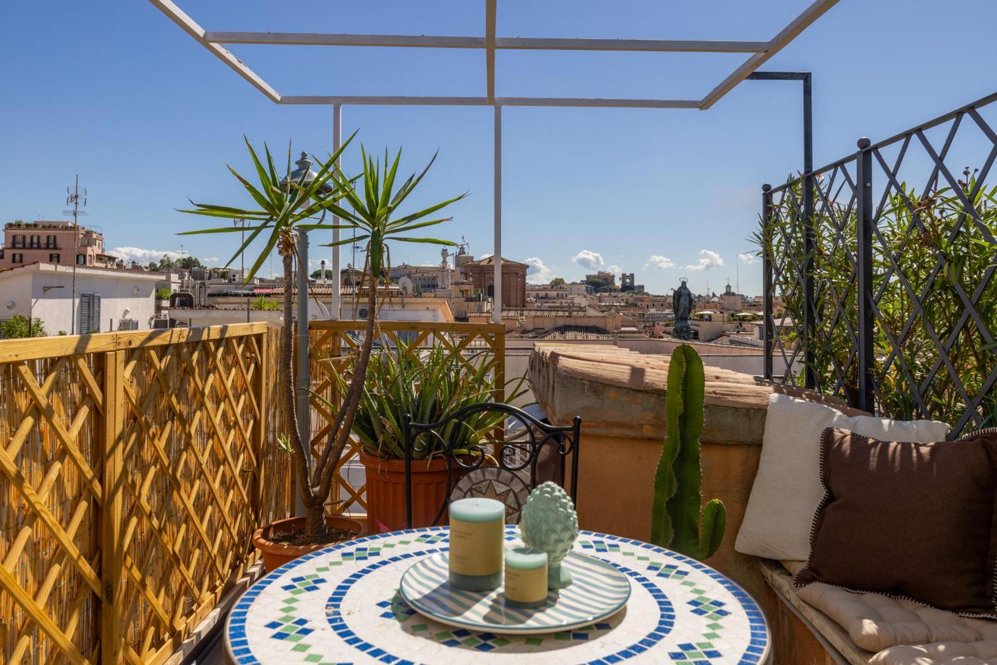 Spagna - Terrazza Su Piazza Di Spagna Leilighet *