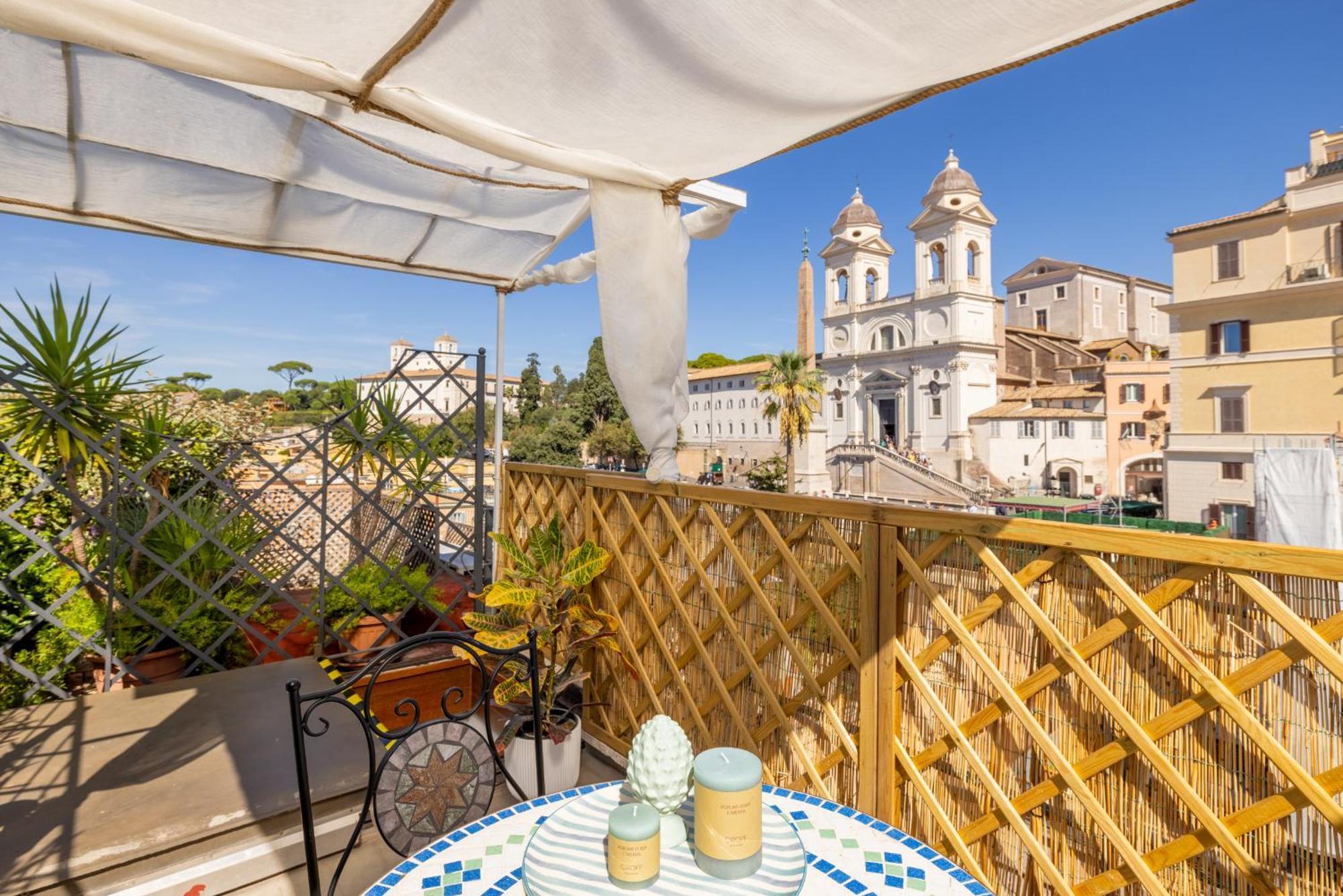 Spagna - Terrazza Su Piazza Di Spagna Leilighet *