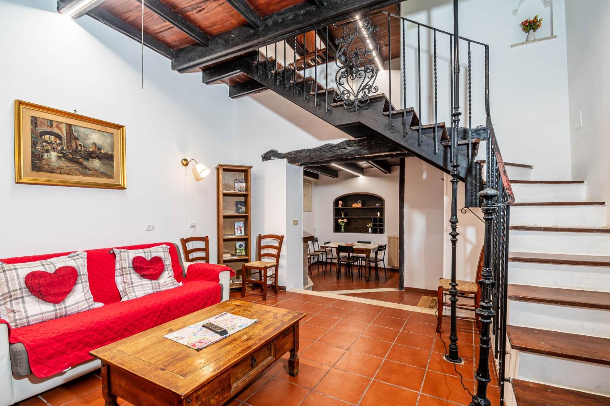 Casa Trasteverina Feriehus Roma