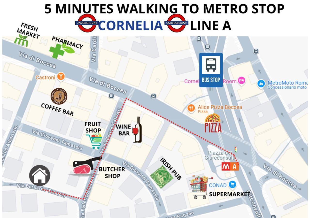 Casa Sofia, A 4 Fermate Metro Dal Vaticano Roma